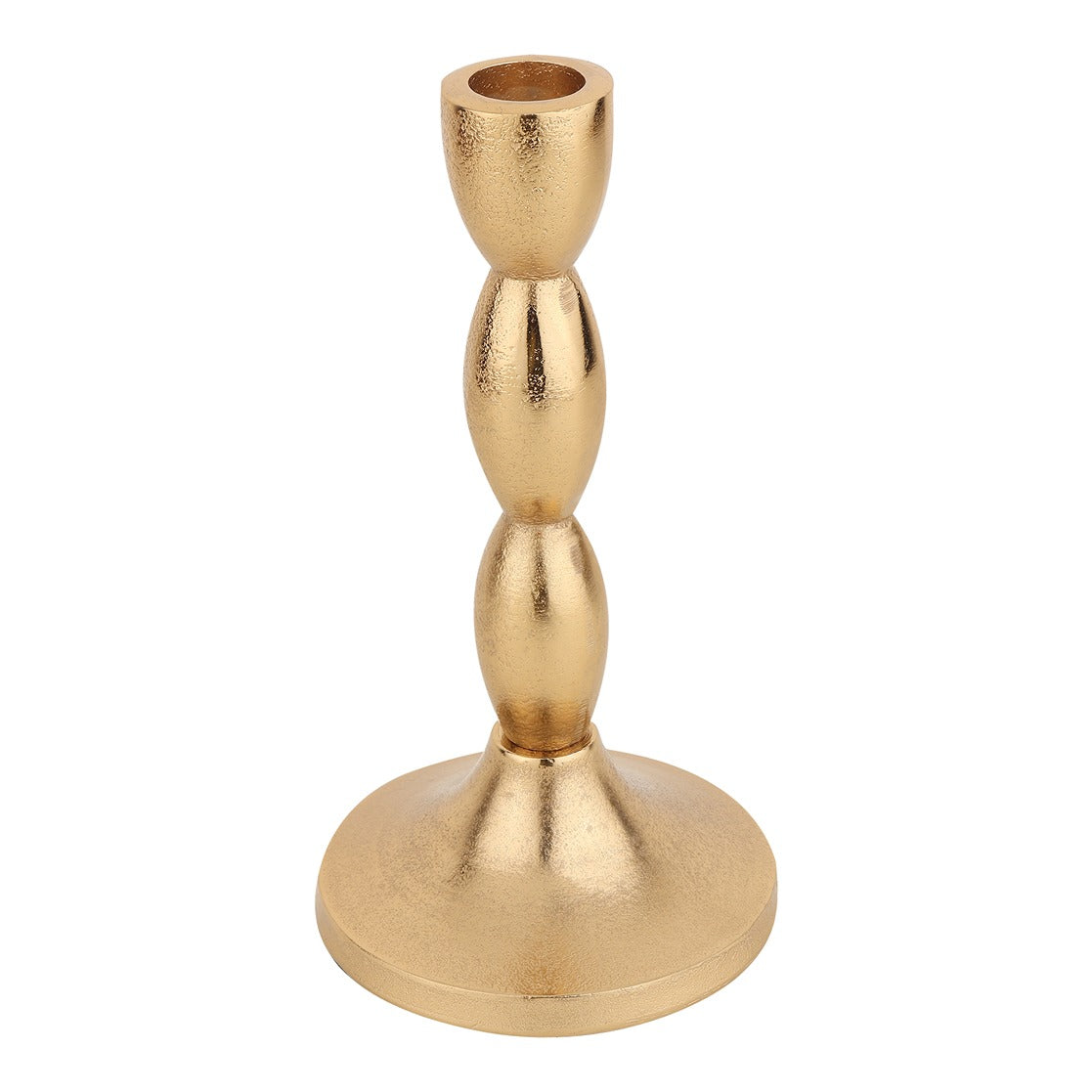 Spiral Candle Holder Gold