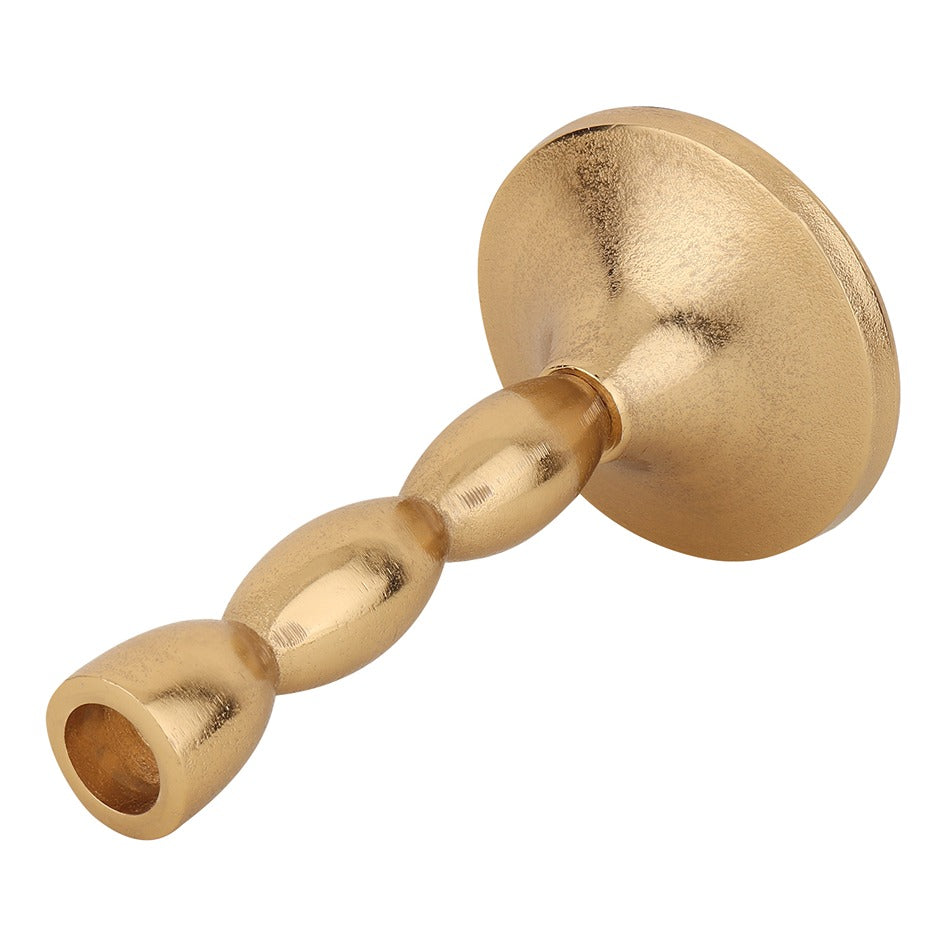 Spiral Candle Holder Gold