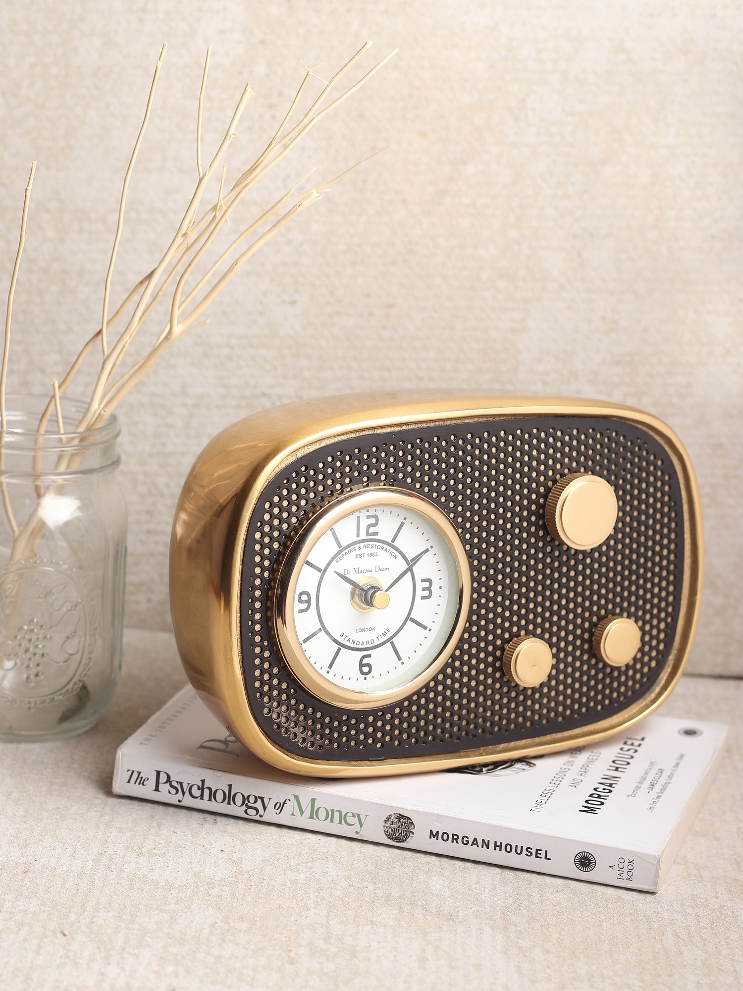 Radio Wave Table Clock