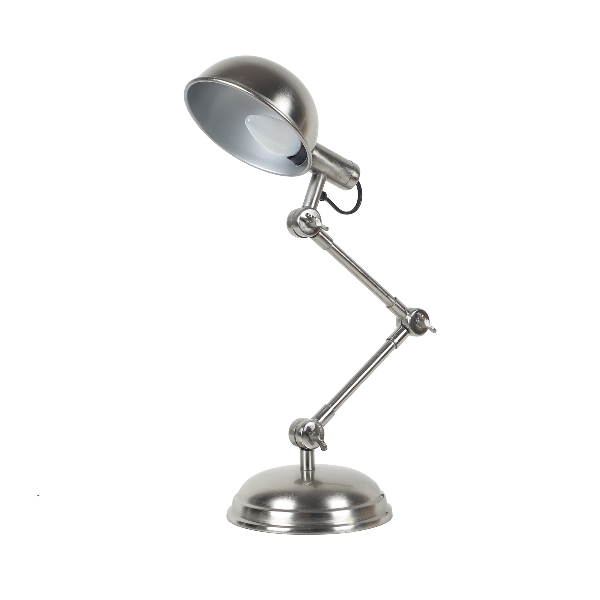 Fergal Poulsen Triple Adjustable lamp In Silver finish
