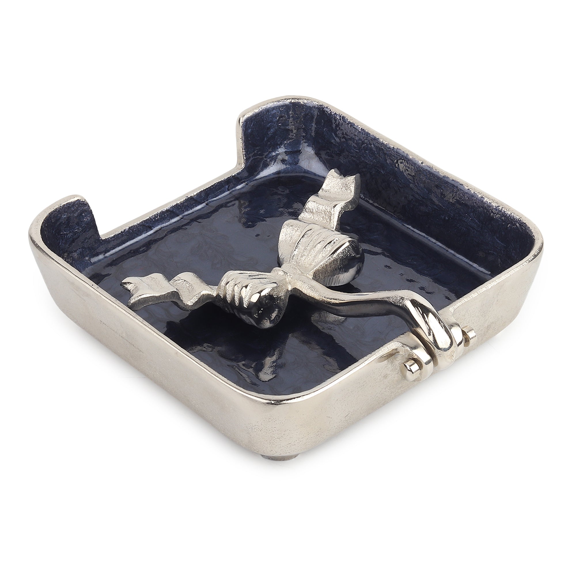 Dravelion Blue Pearl Tissue holder