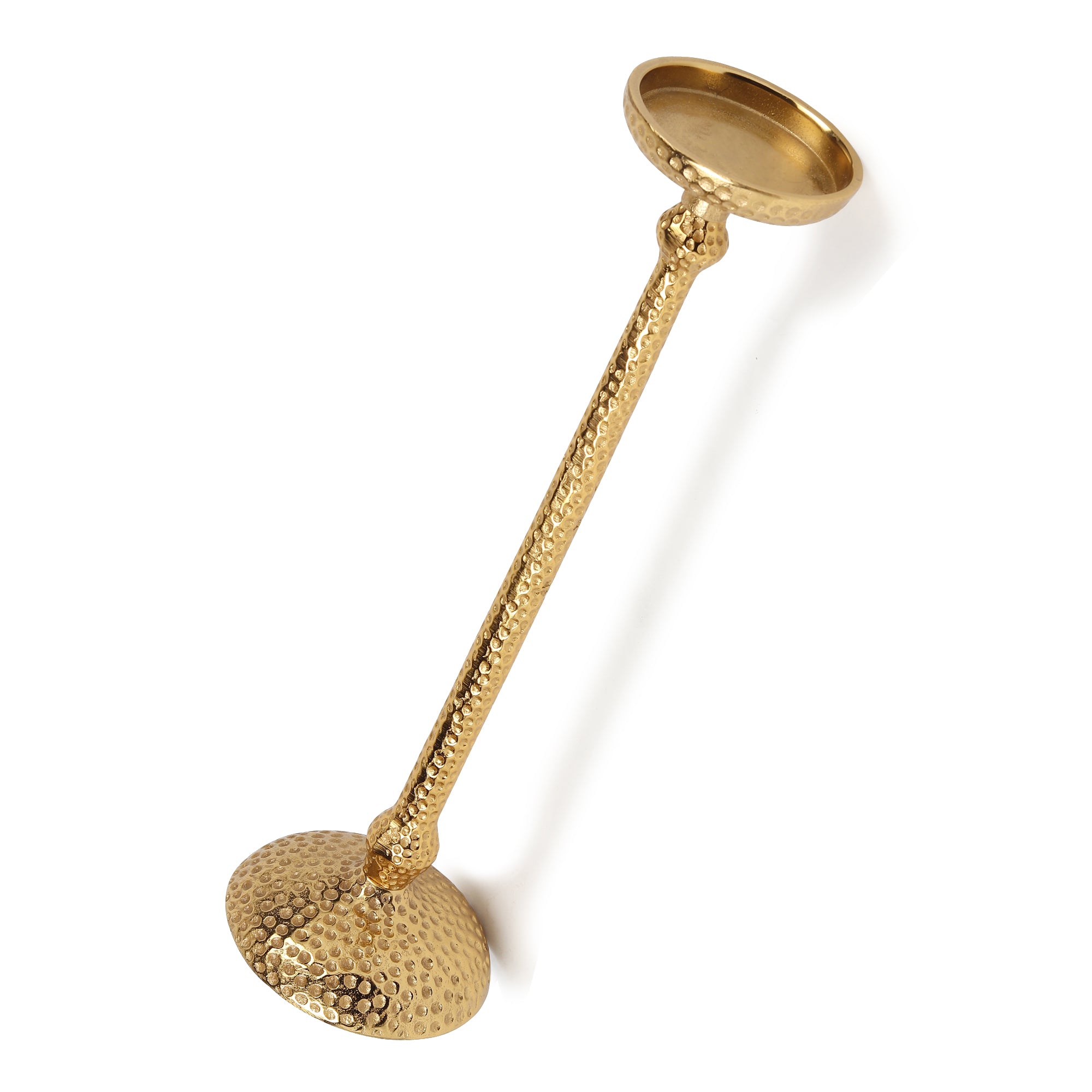 Harrington set of 2 gold candle holders