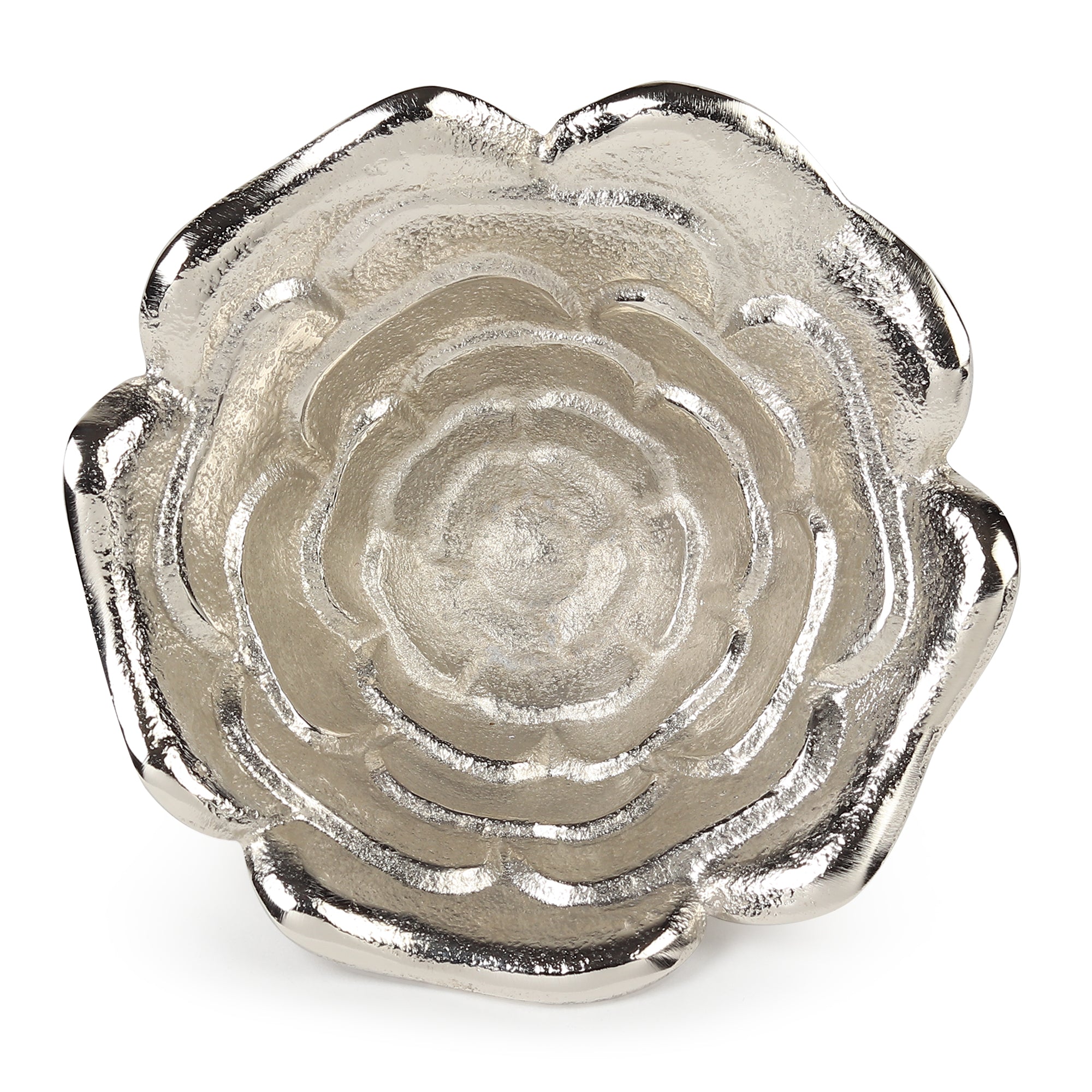 Petal Metal Serving Bowl