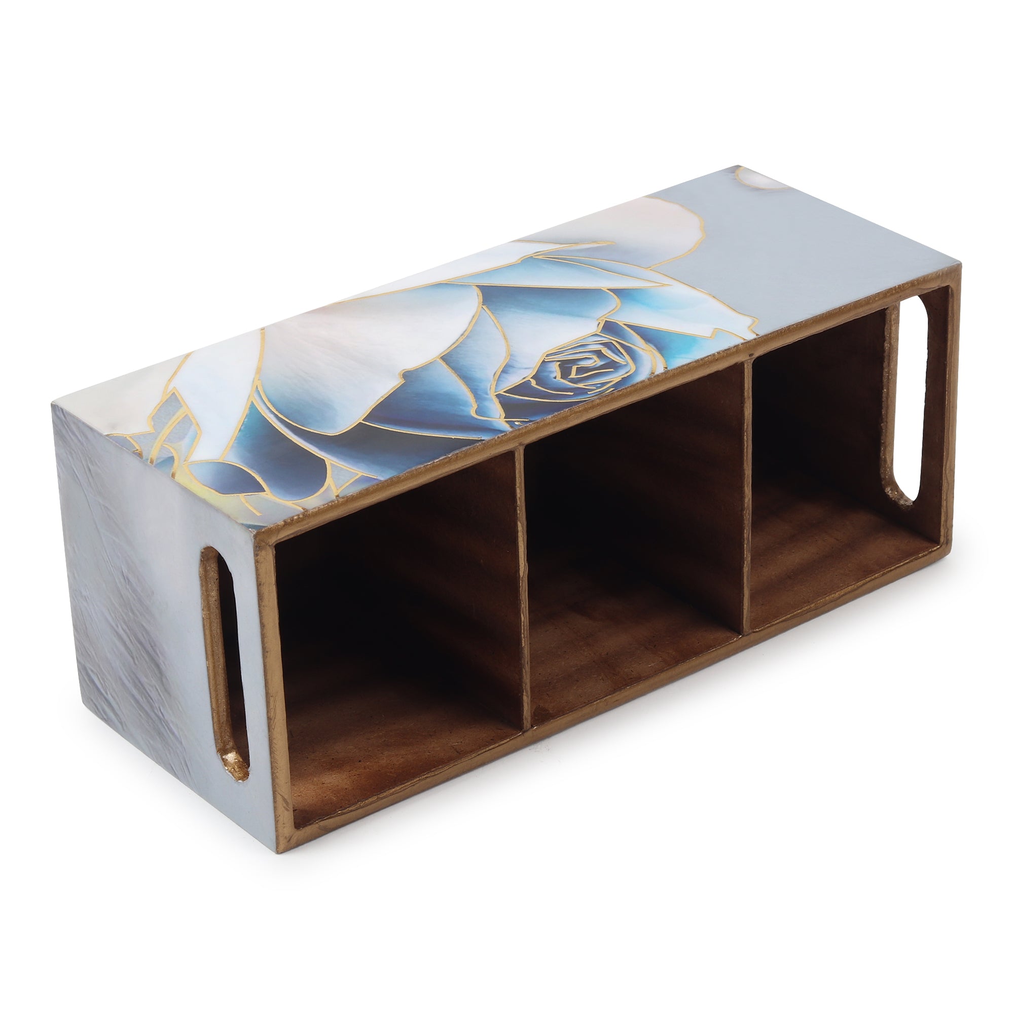 Azure Whisper Cutlery Holder