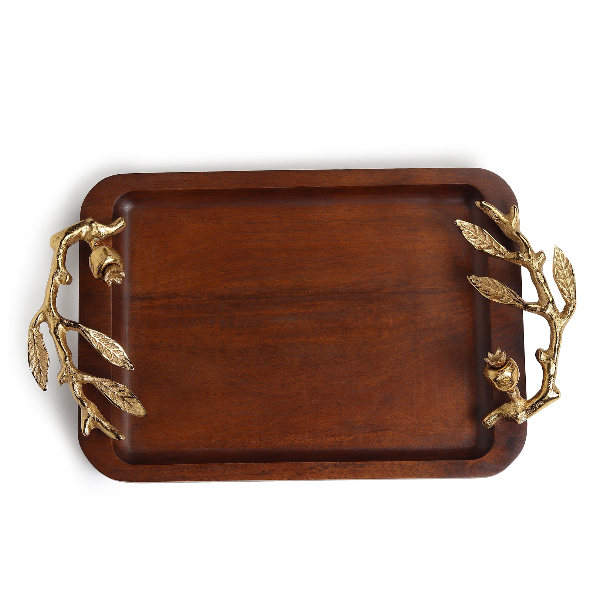 Pomegranate gold small tray