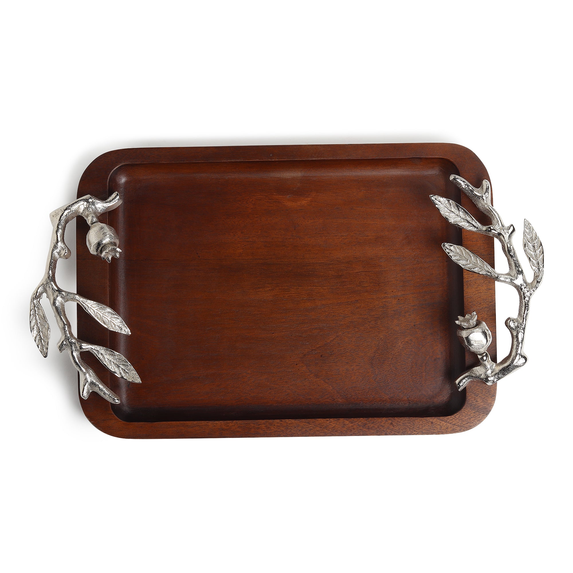 Pomegranate Silver small tray