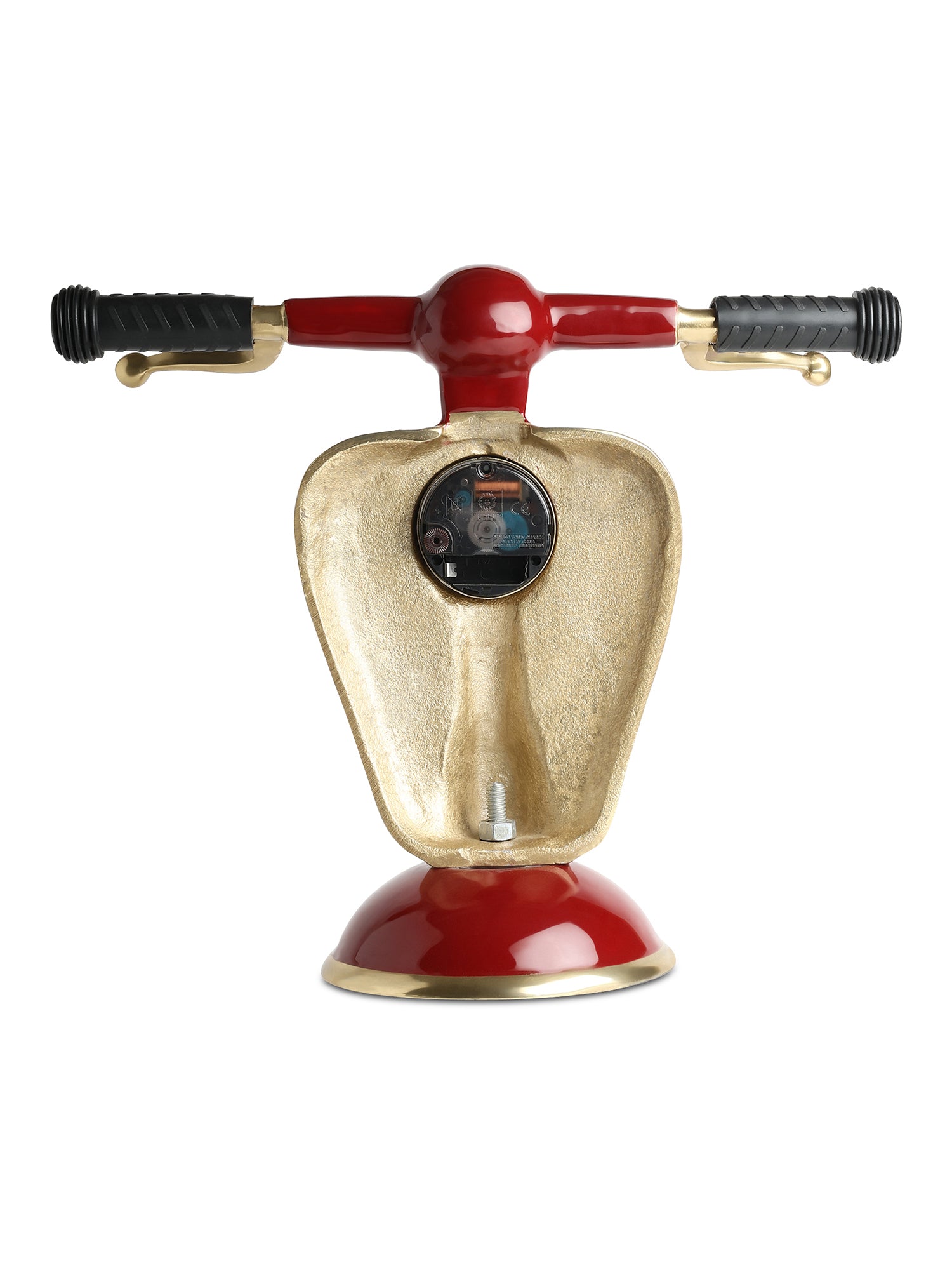 Vespa Silver Table Clock