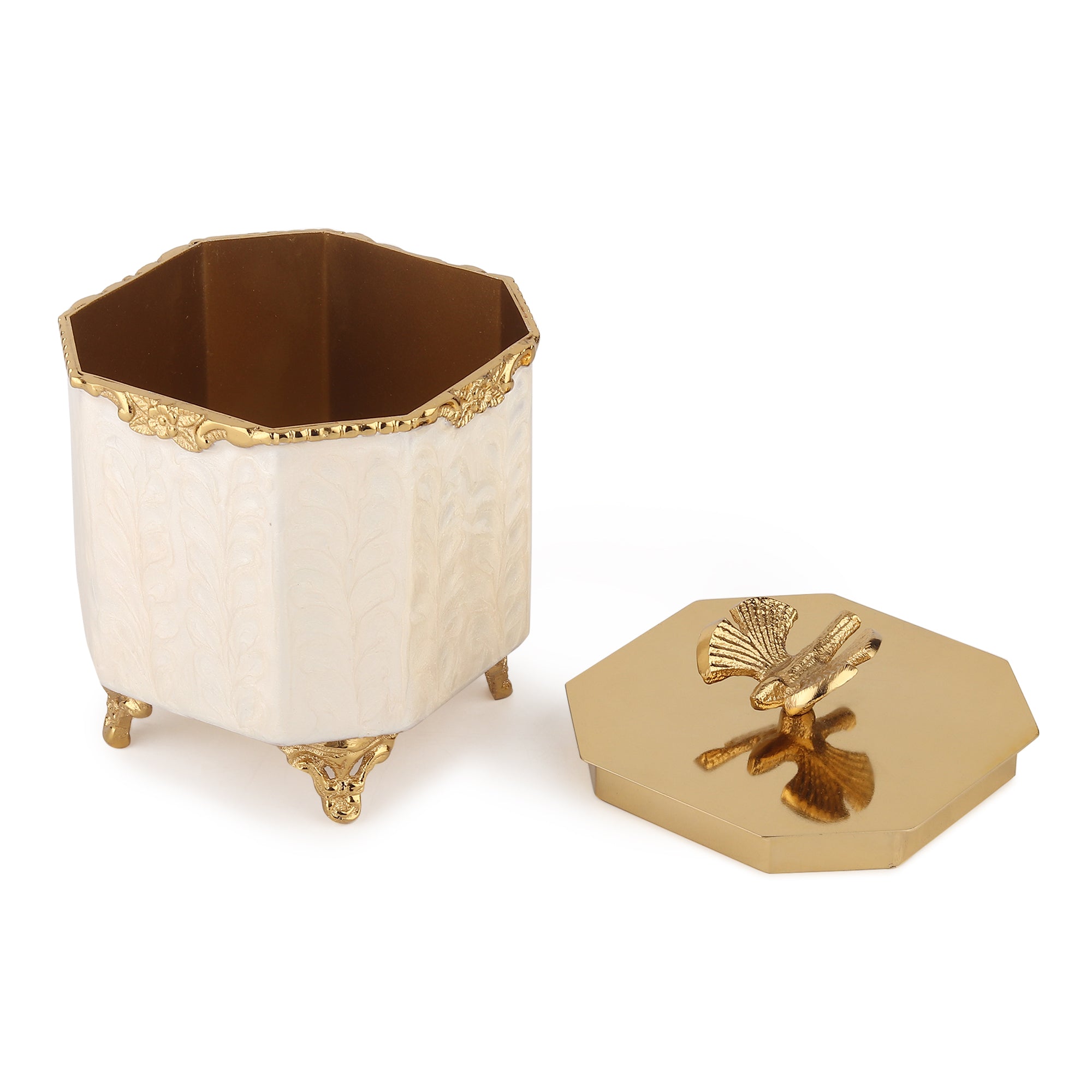 Avelion Ivory Pearl Small Storage Box