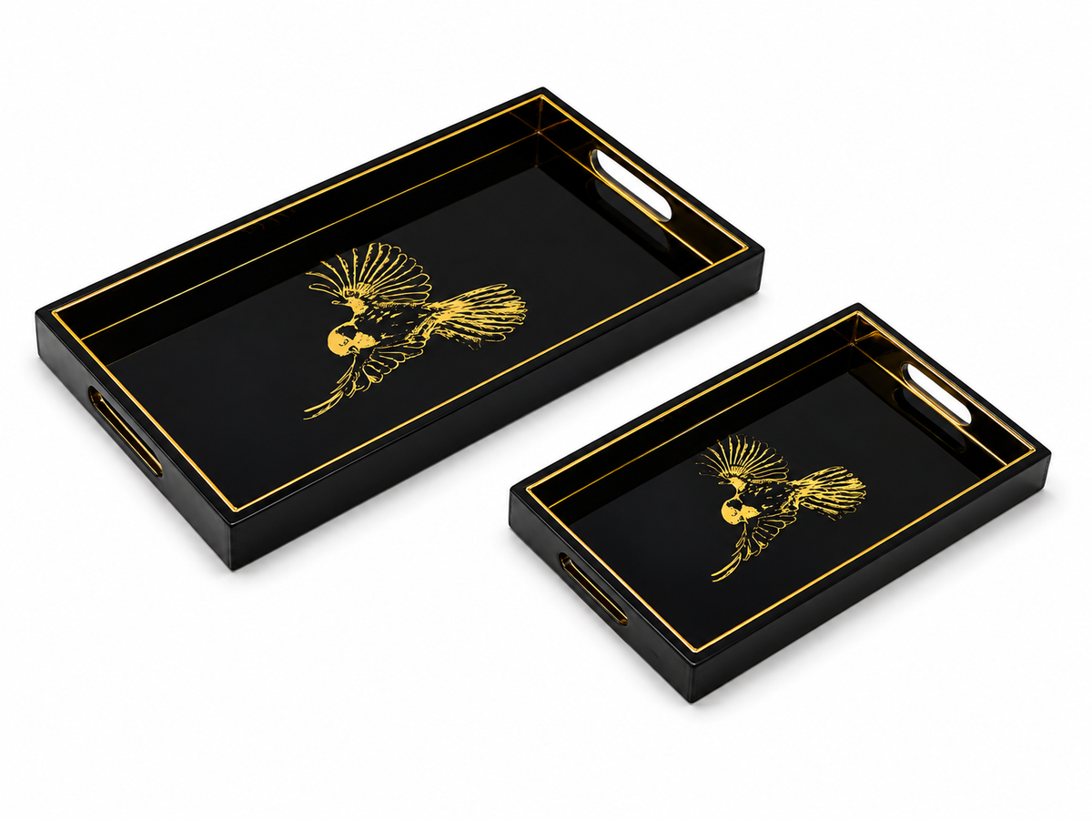 Aviara Gold Tray Set
