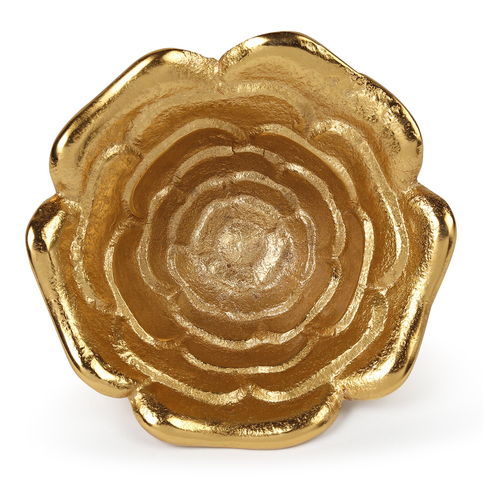 Petal Metal Serving Bowl