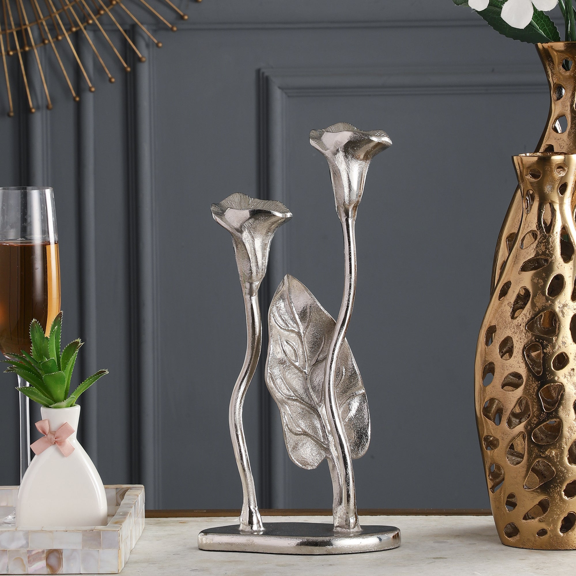 Jules Double Candle Holder