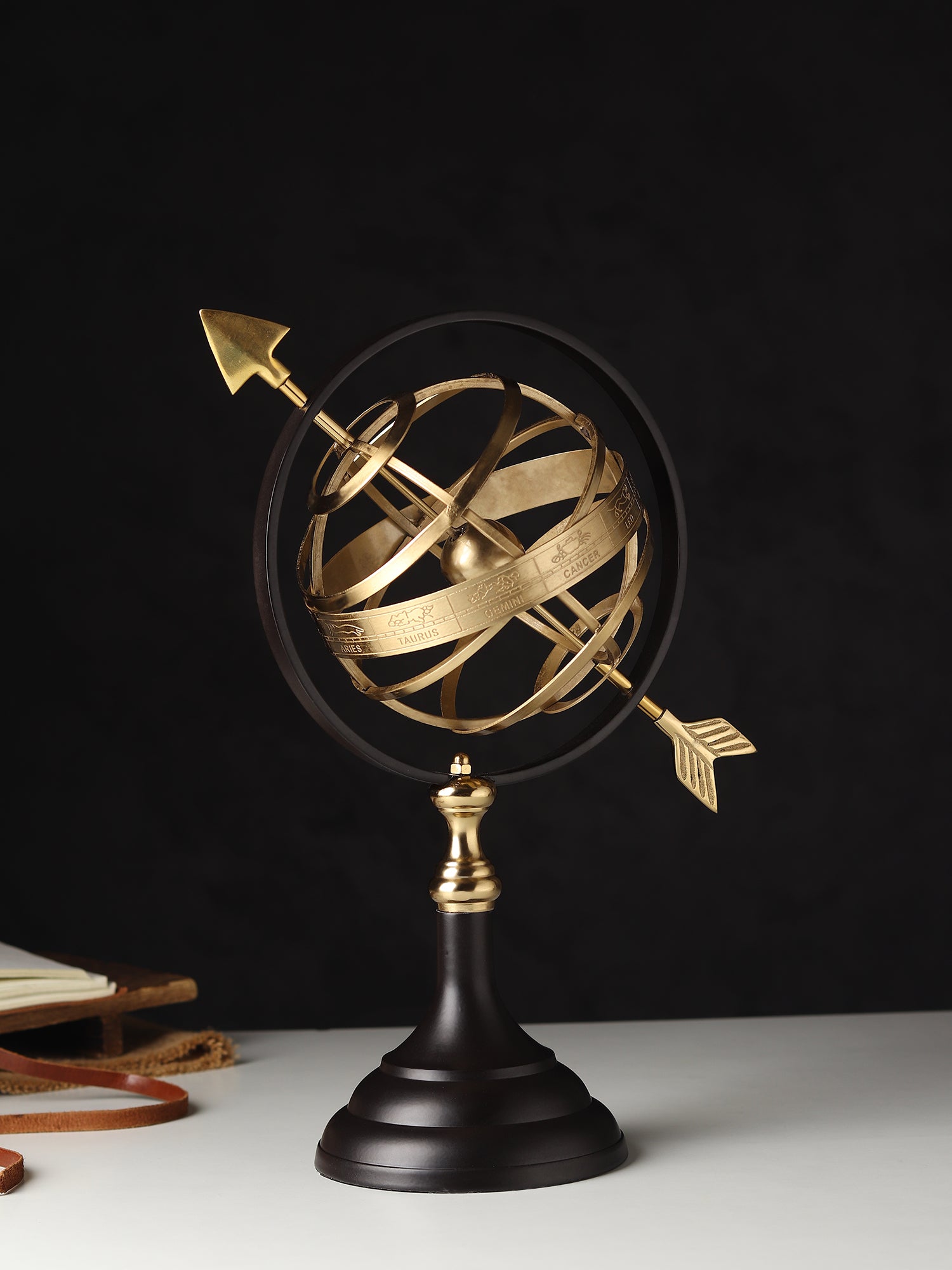 Astral Gold Metal Globe