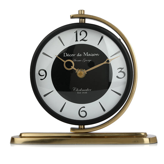 Aleksi Table clock Gold