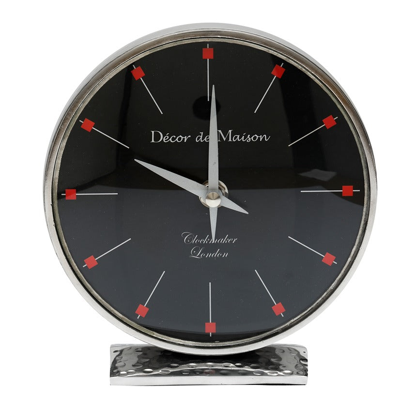 Minno Silver Table clock
