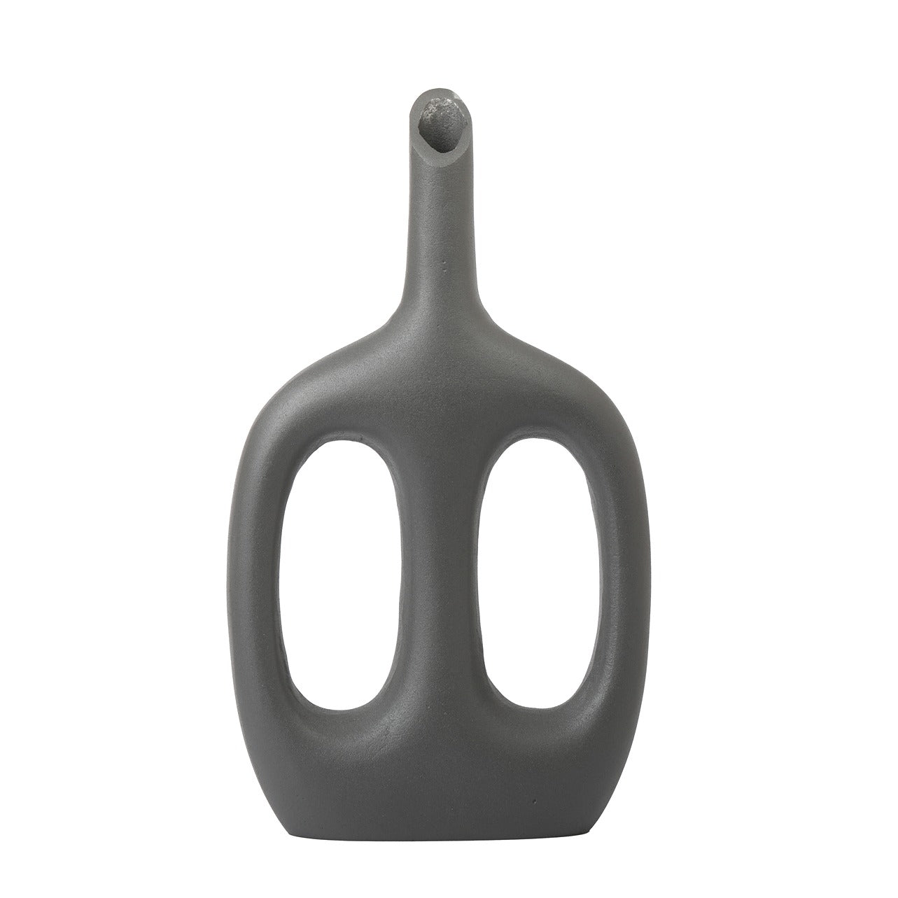 Otilia Grey Textured Vase