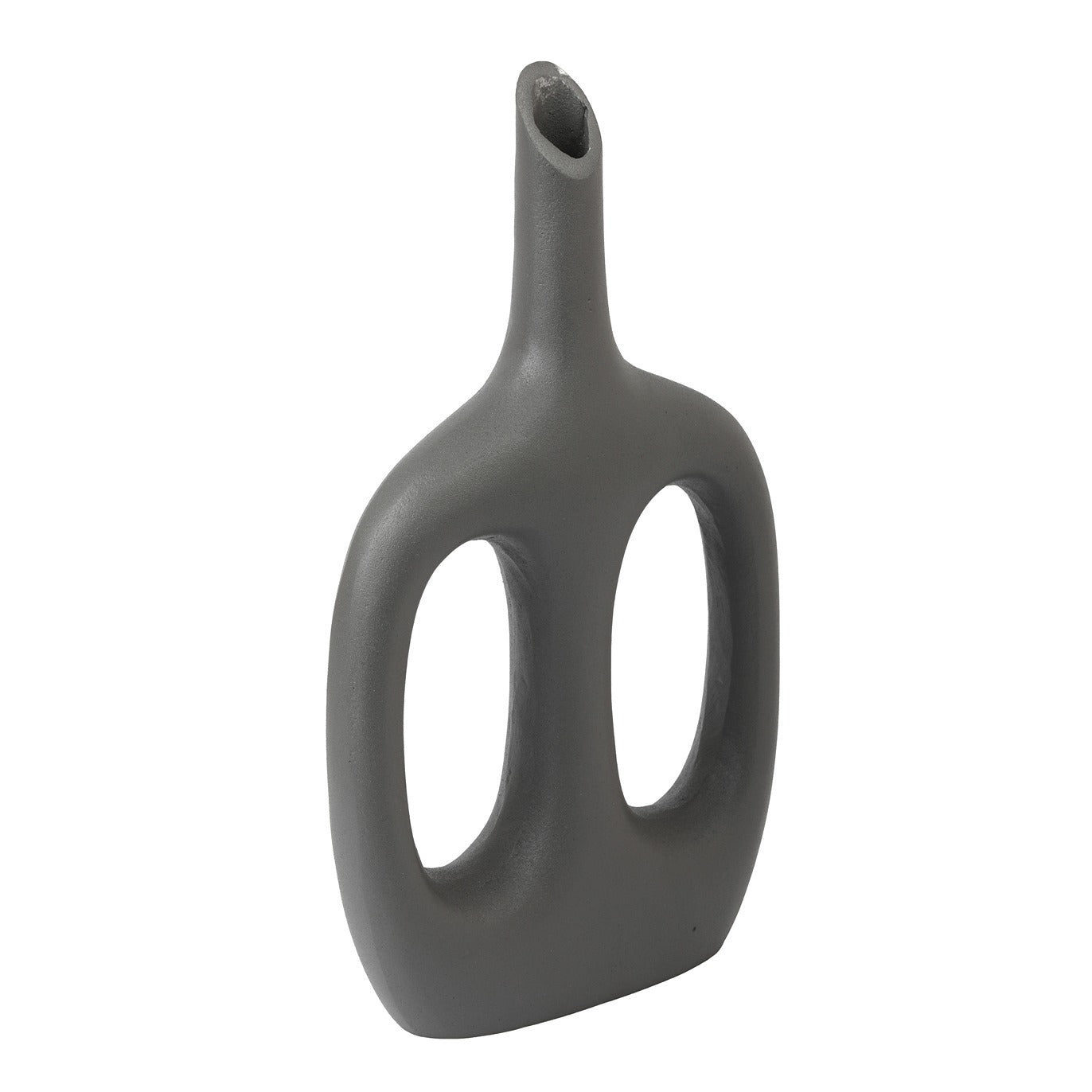 Otilia Grey Textured Vase