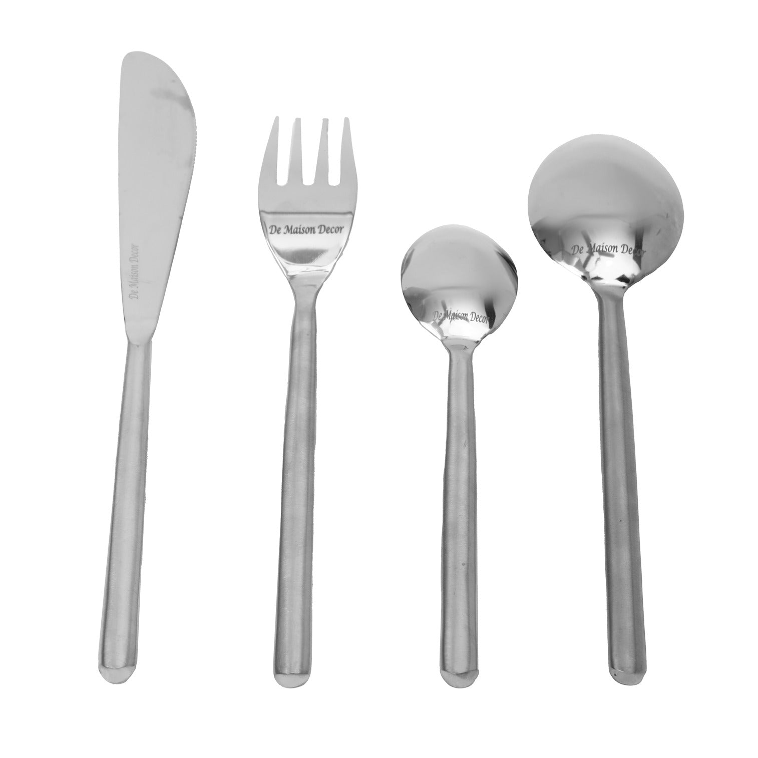 Radiant Reflections Silver Cutlery Set