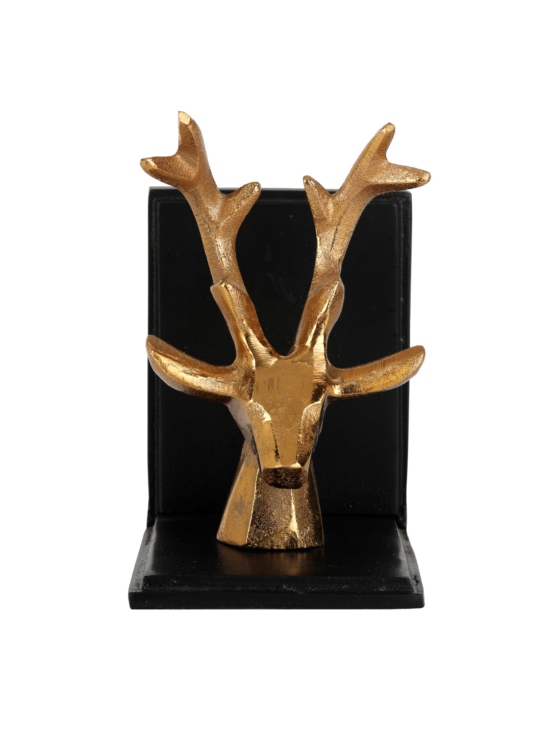Deer's Bookend in Black and Gold