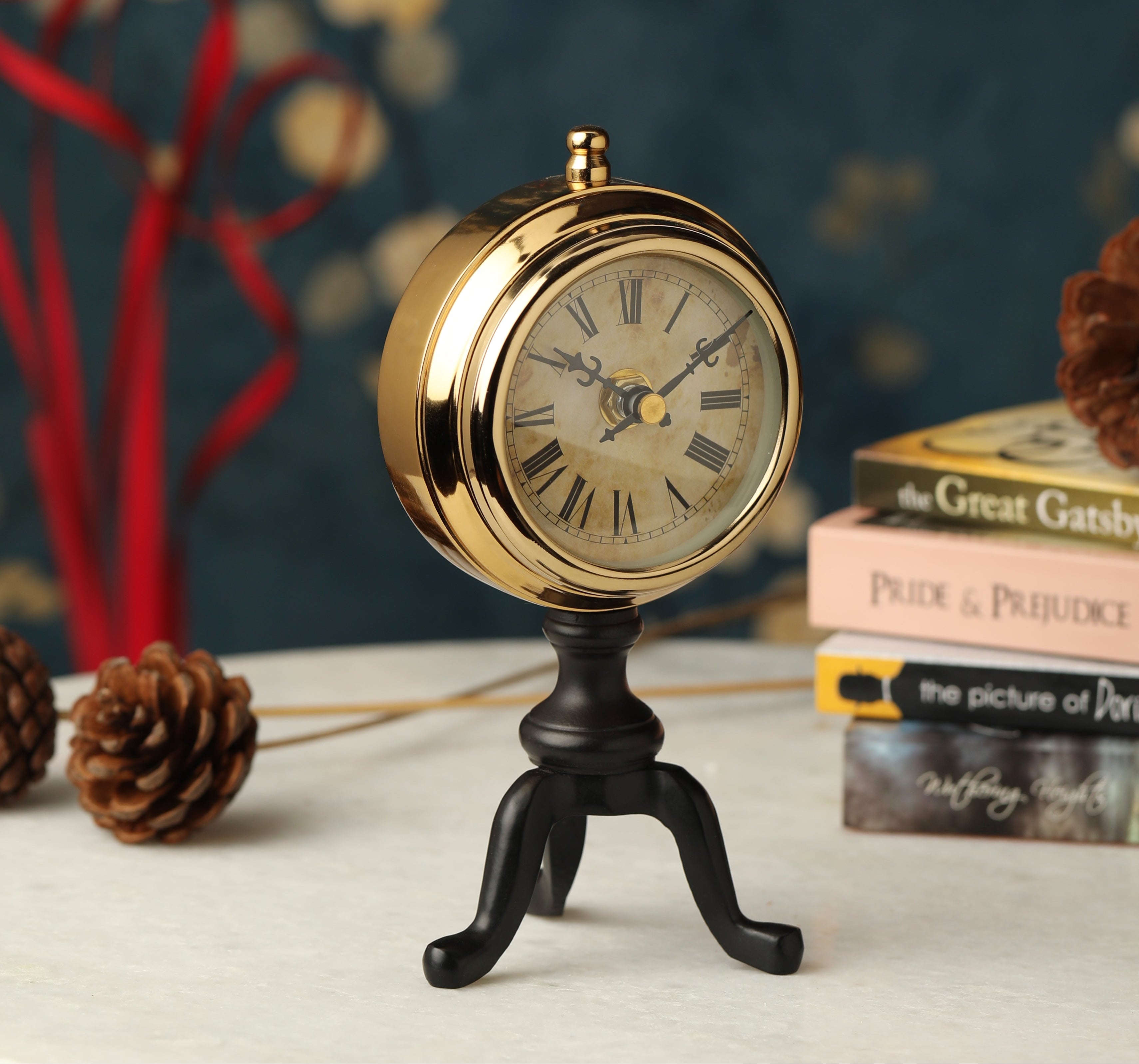 Chrono Clock-  Black