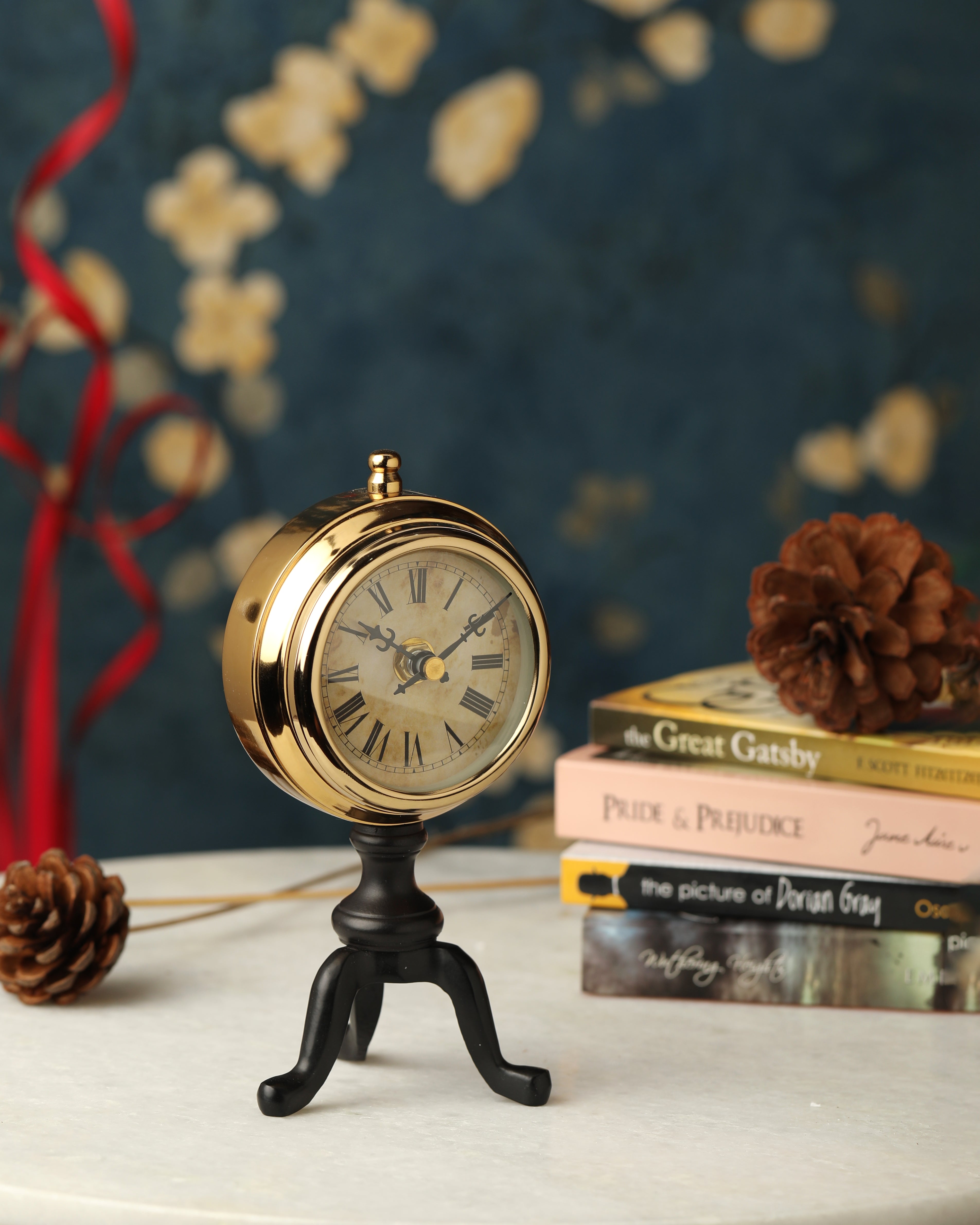 Chrono Clock-  Black