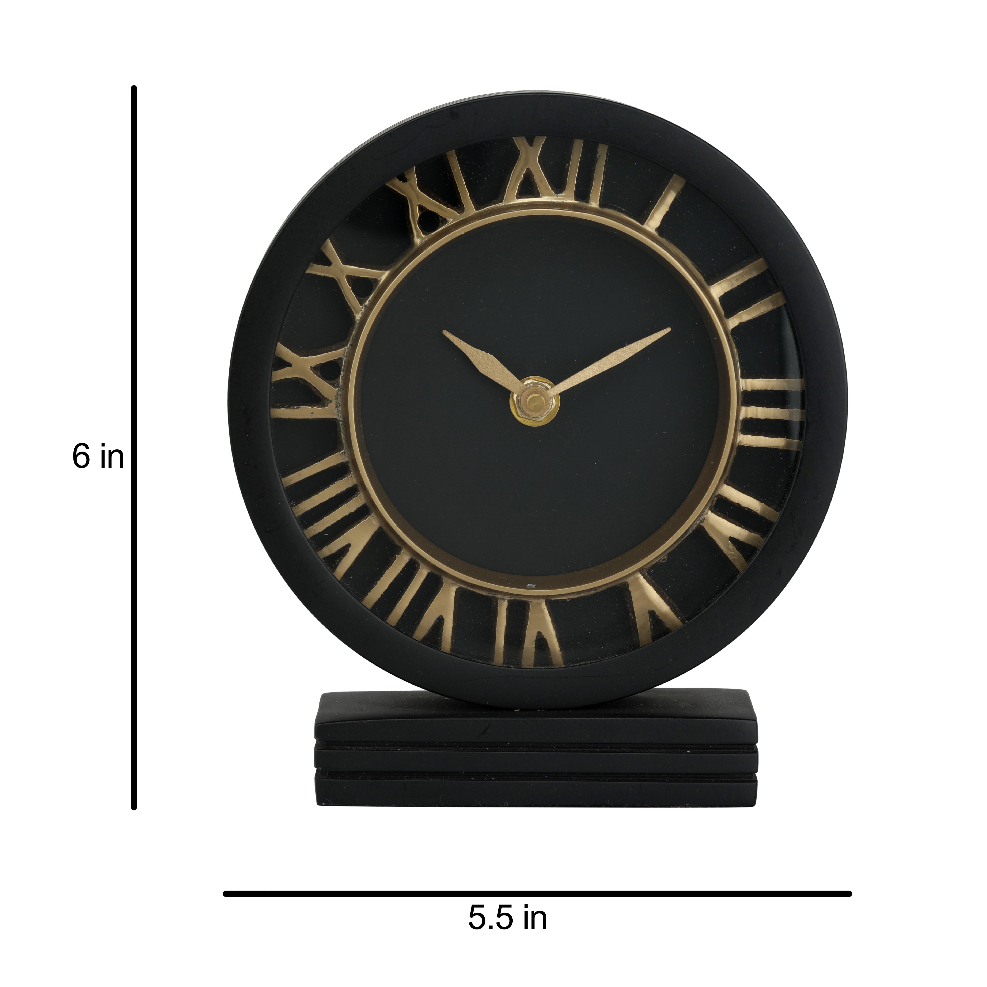 The Gold Timepiece - Table Clock