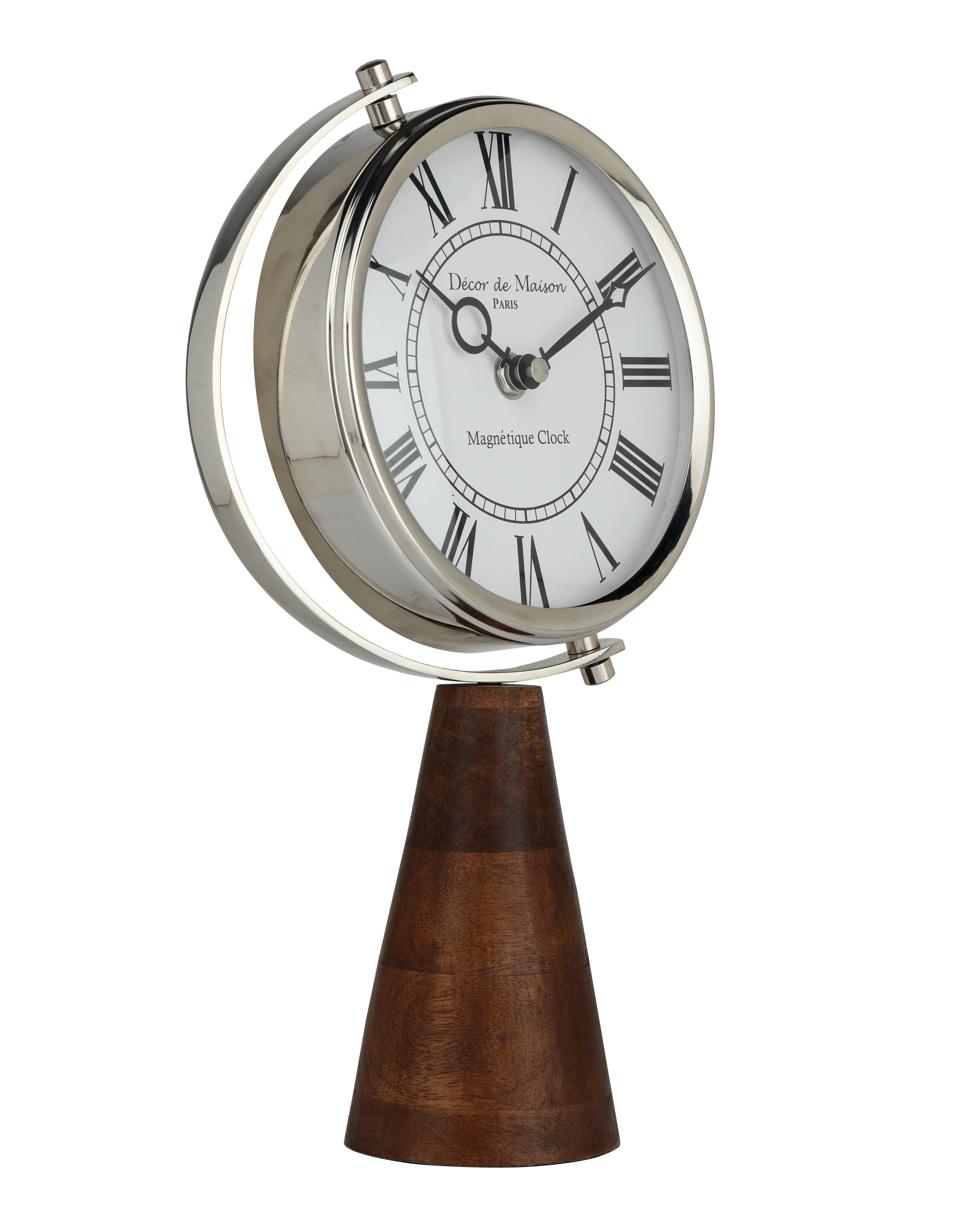 Wood's Pedestal Table Clock