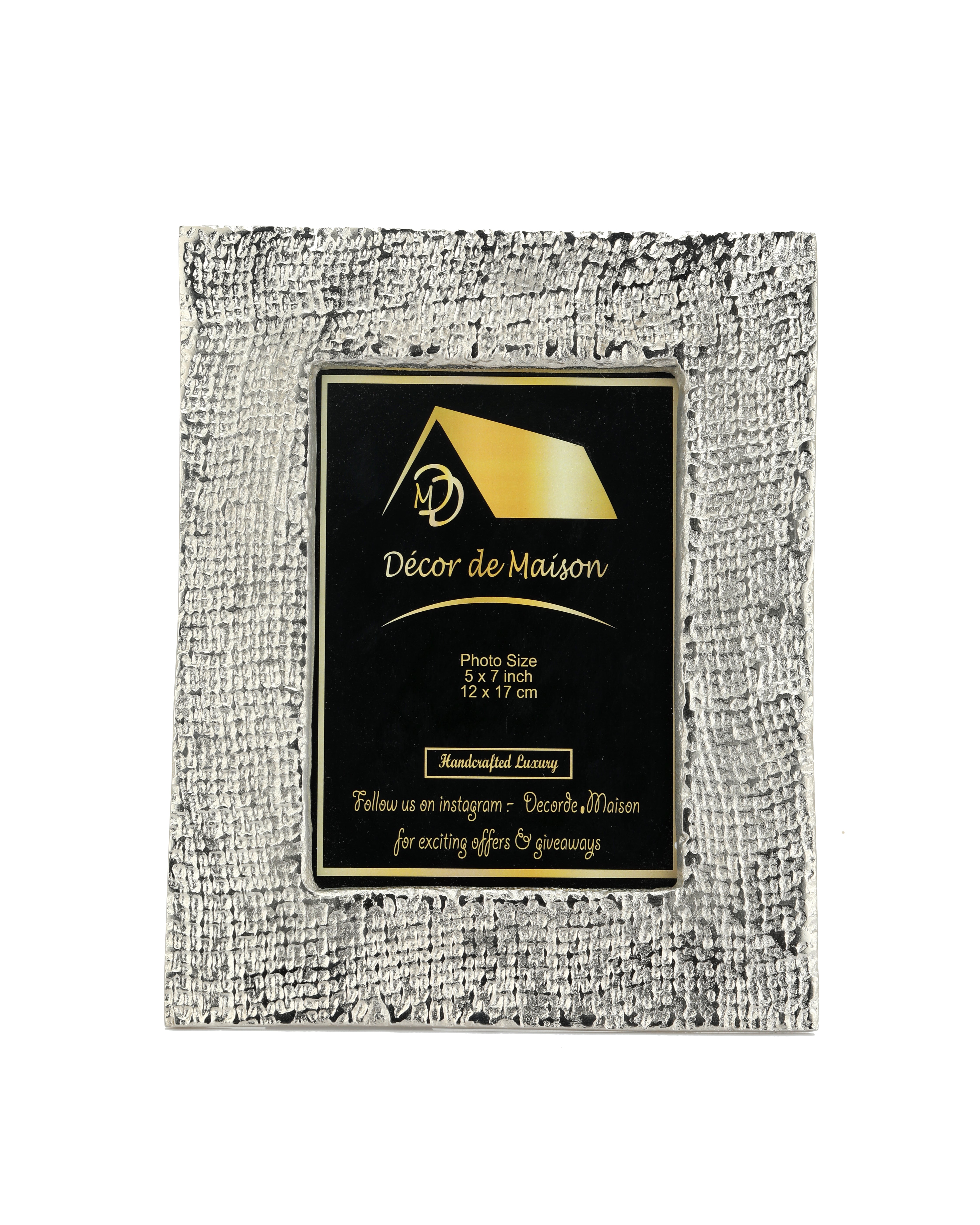 Motif Picture frame Silver Large Size