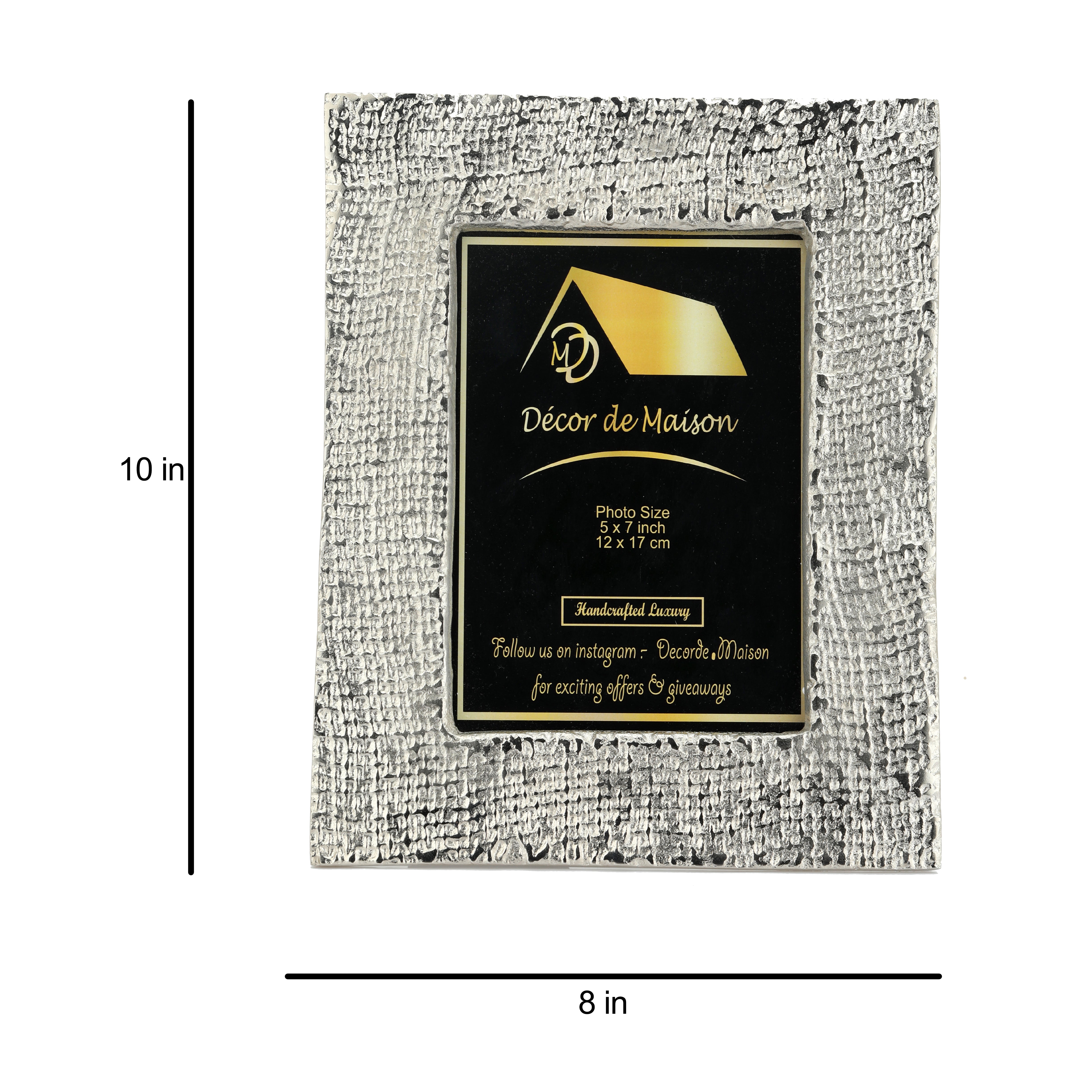 Motif Picture frame Silver Large Size