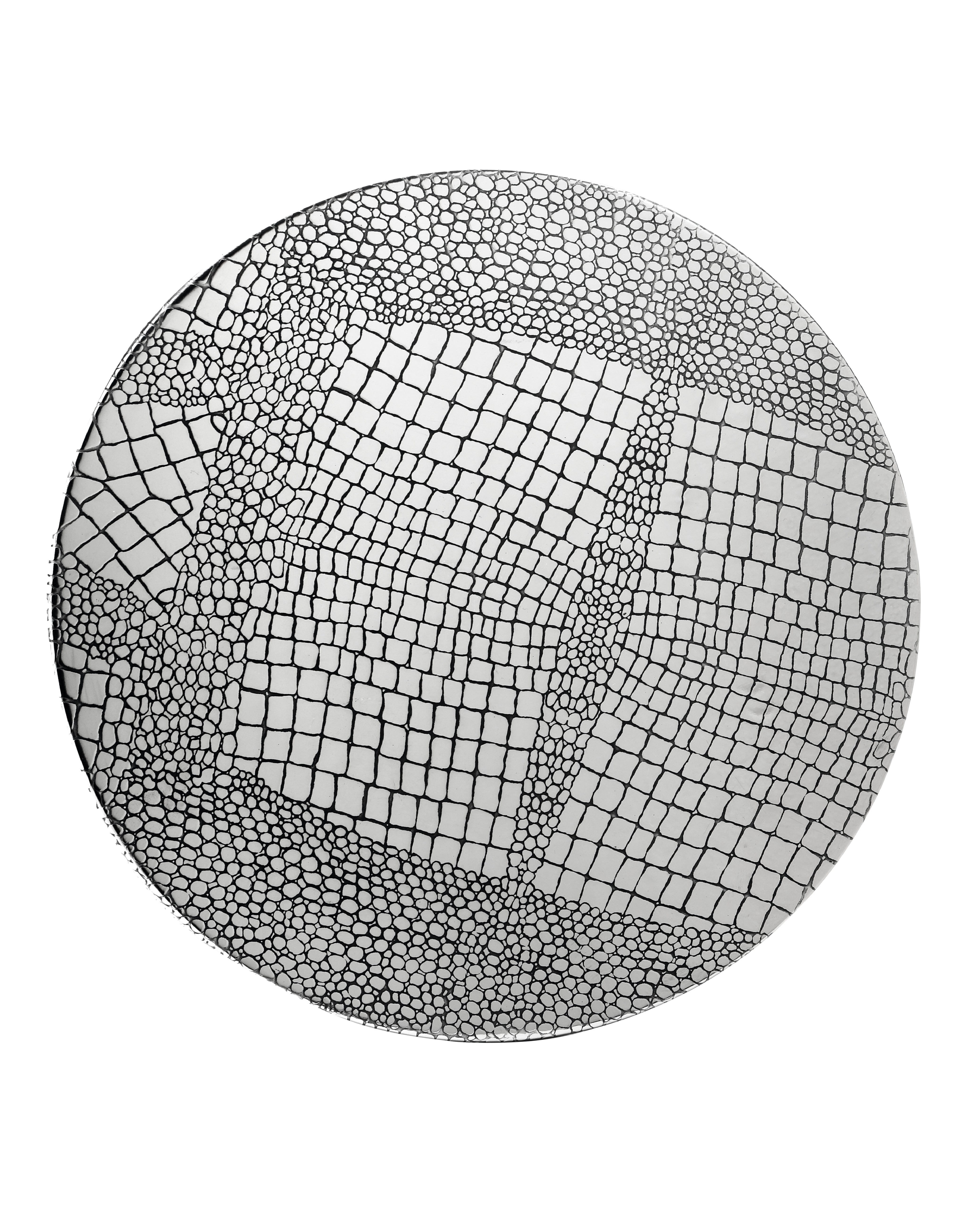 Viotto Croc Pattern Side Table