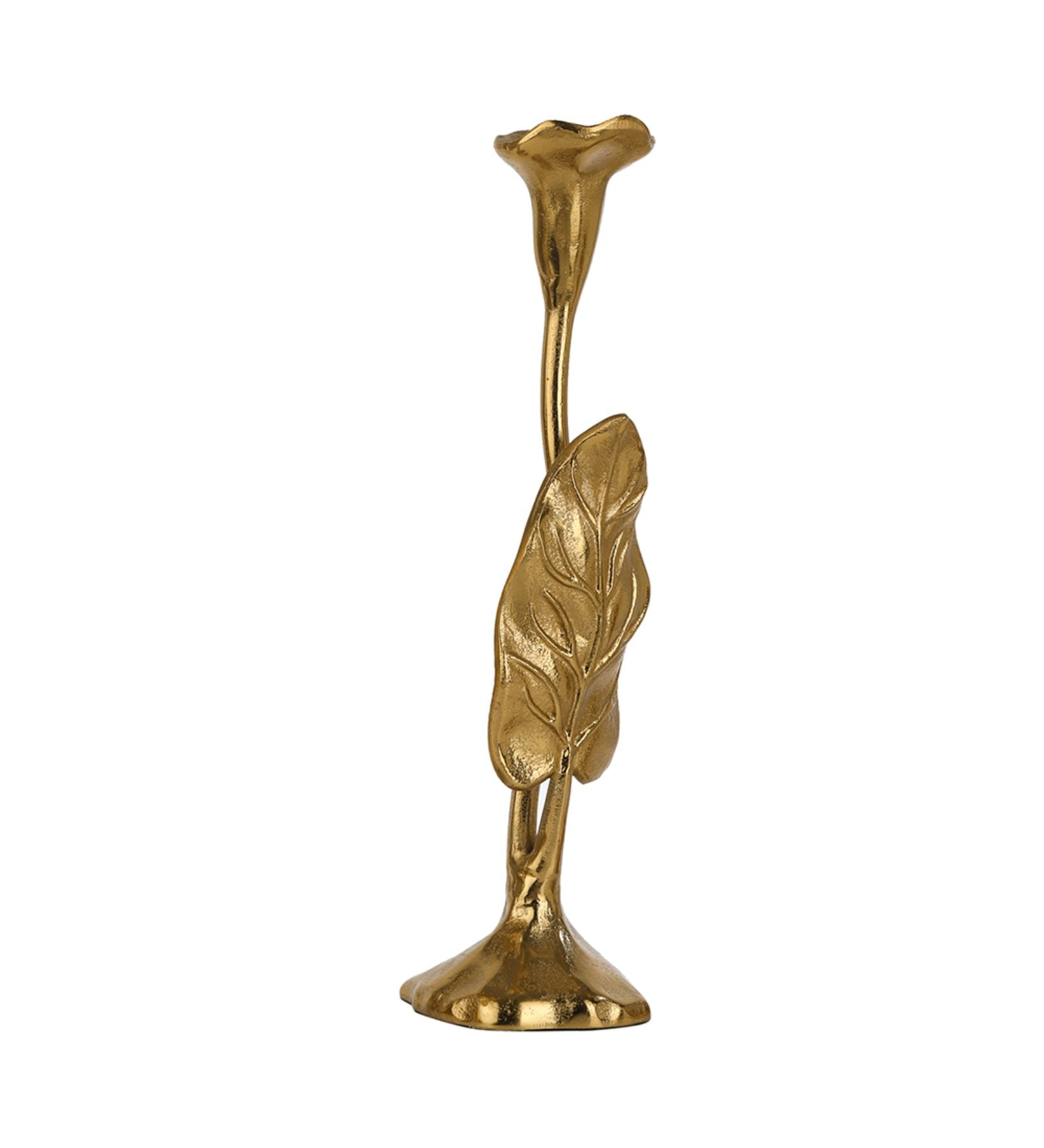 Jules Leaf Candle Holder Medium