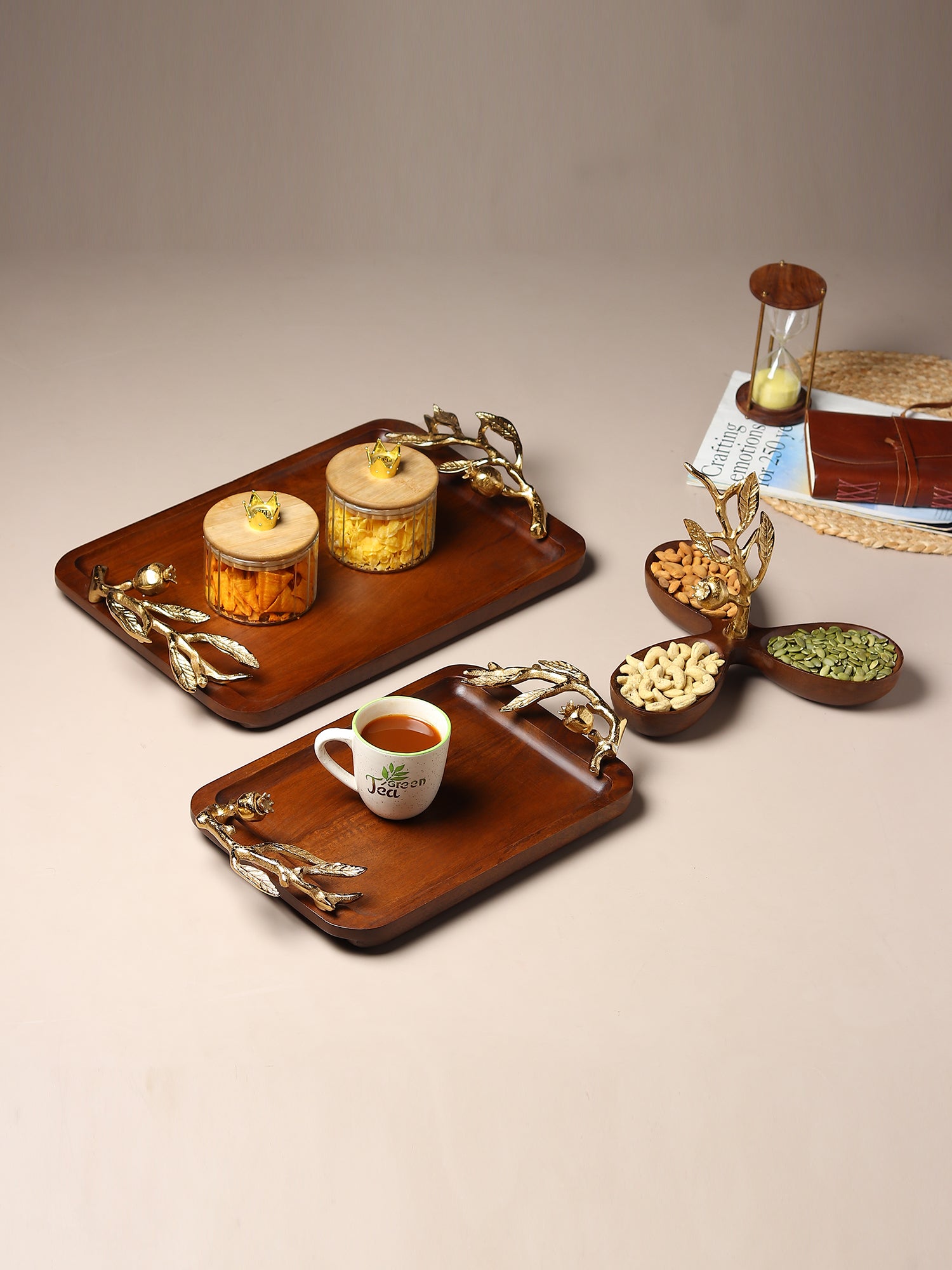 Pomegranate gold Large tray