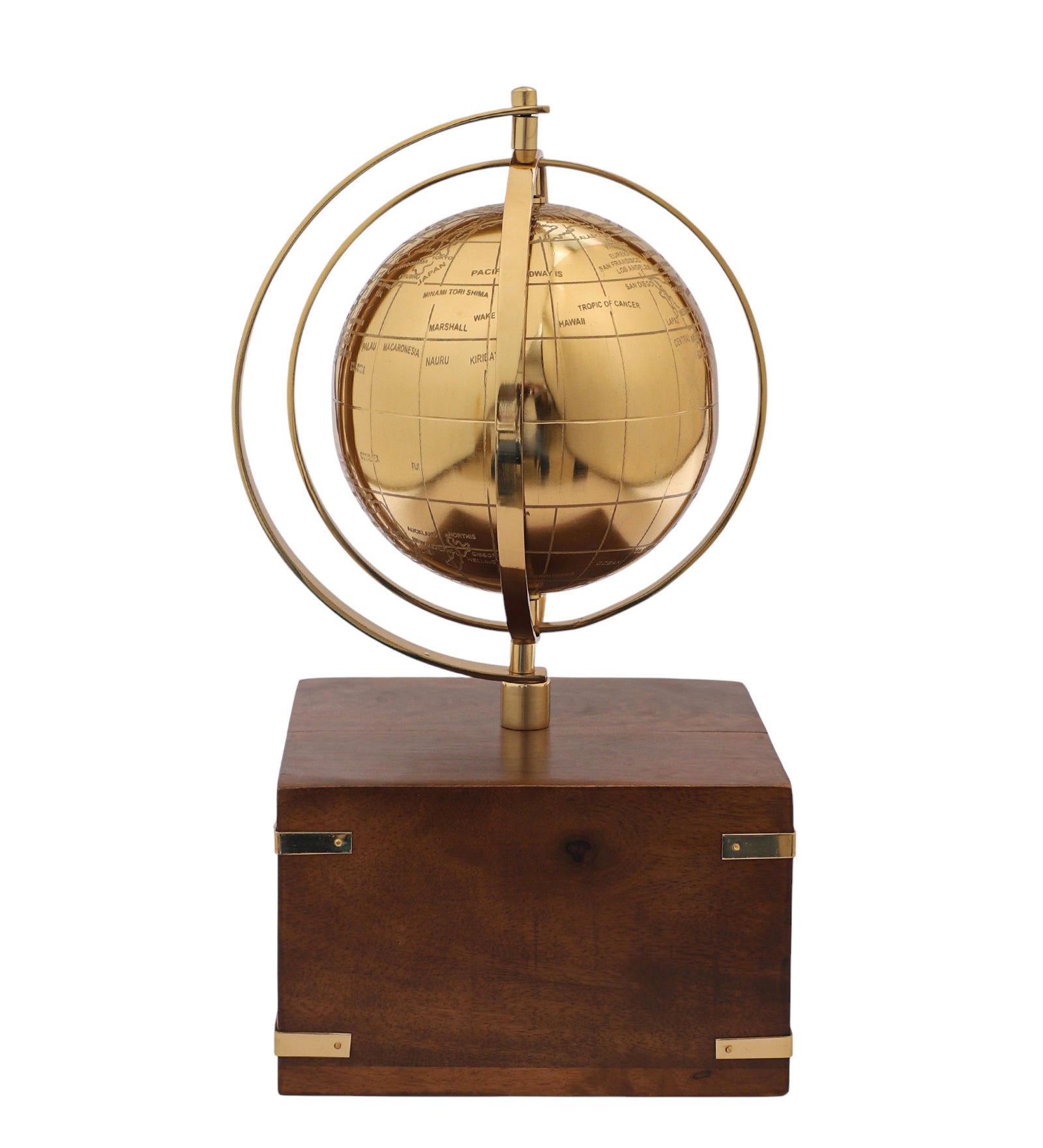 Atlasphere Table Clock