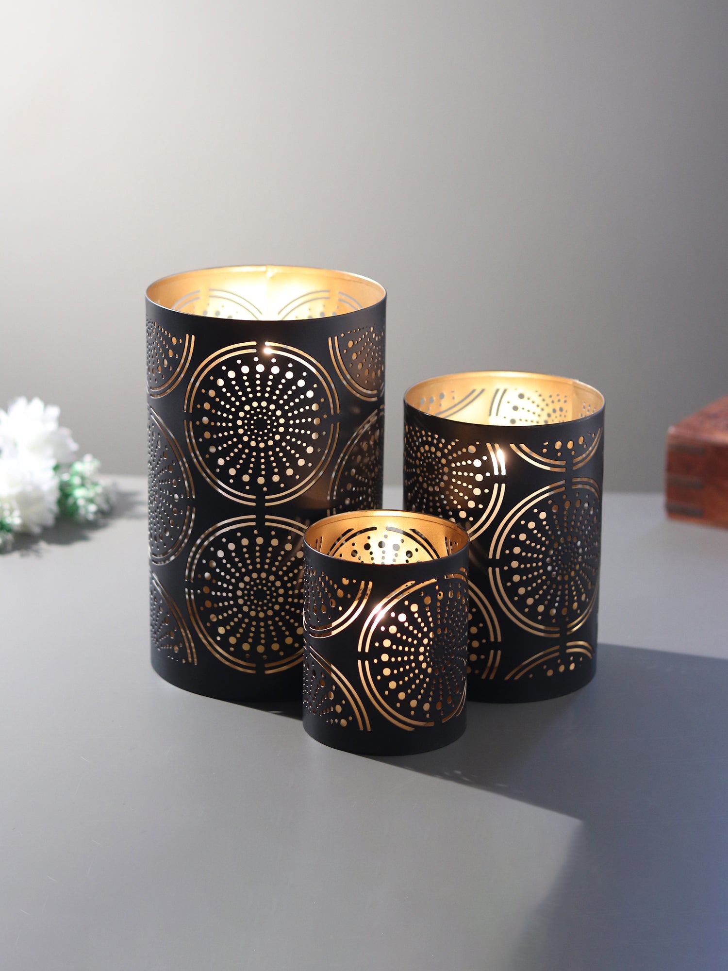 Miraya Candle Holder set of 3