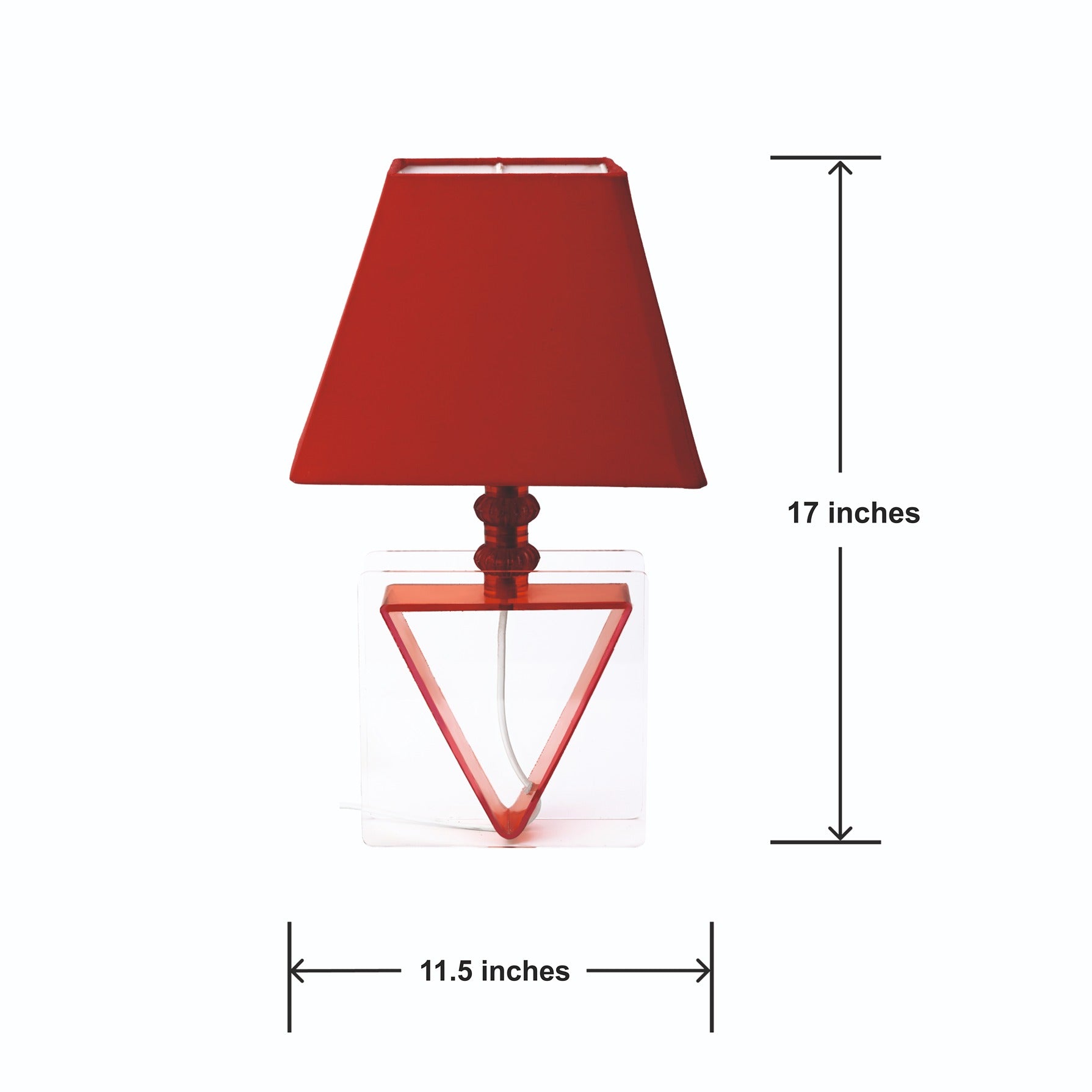 Inverta Red  Lamp