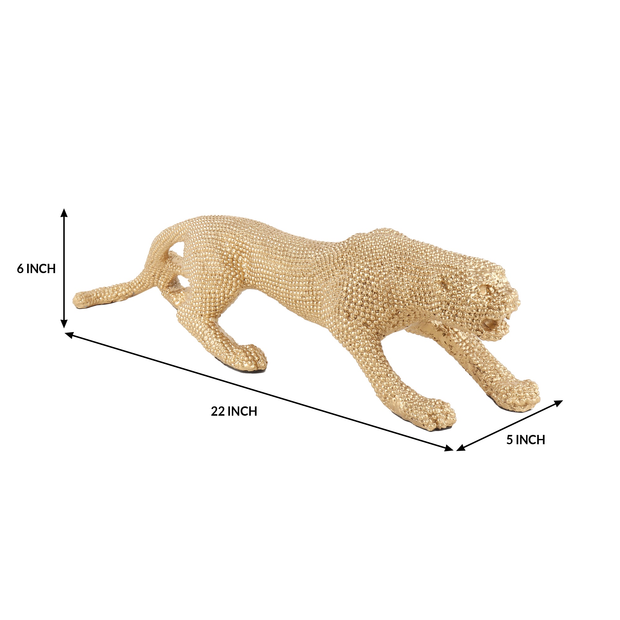 Jeweled Prowler panther Showpiece