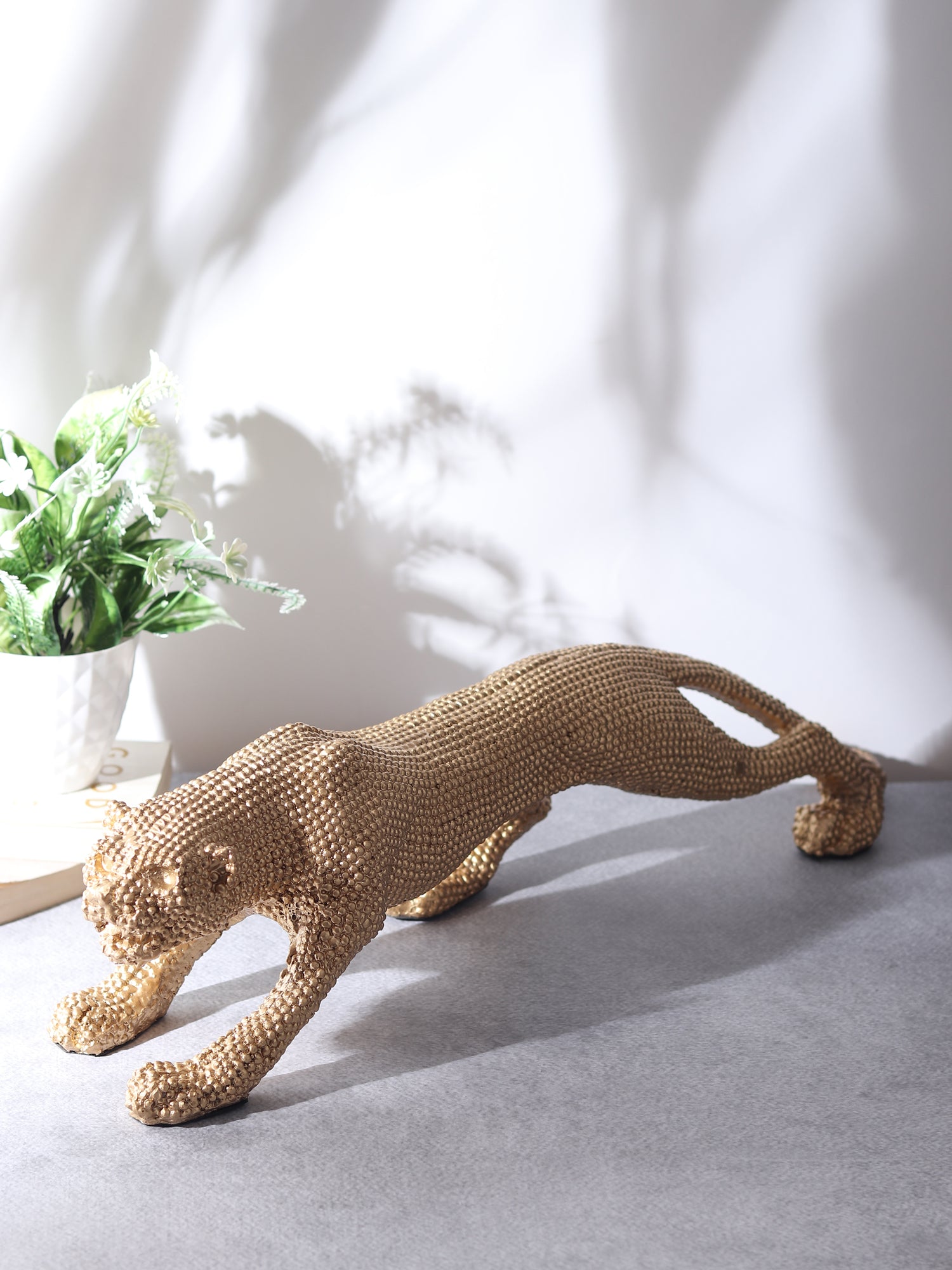 Jeweled Prowler panther Showpiece