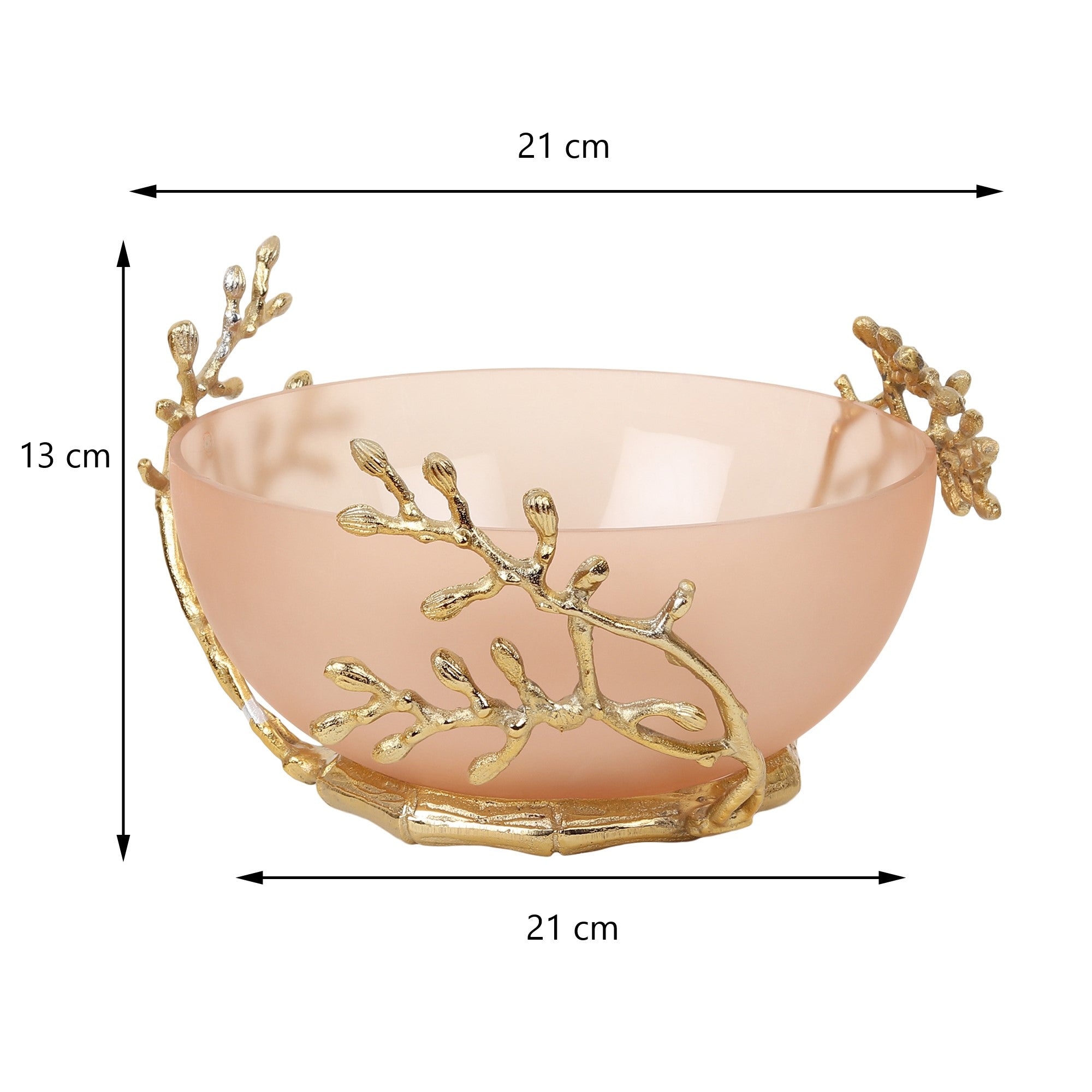 Vincent Glass Serving Bowl