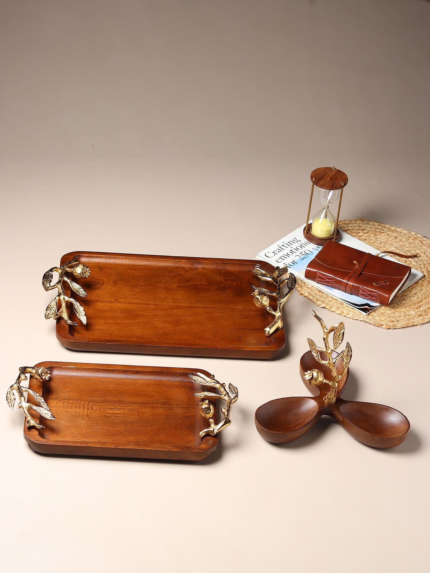 Pomegranate gold Large tray