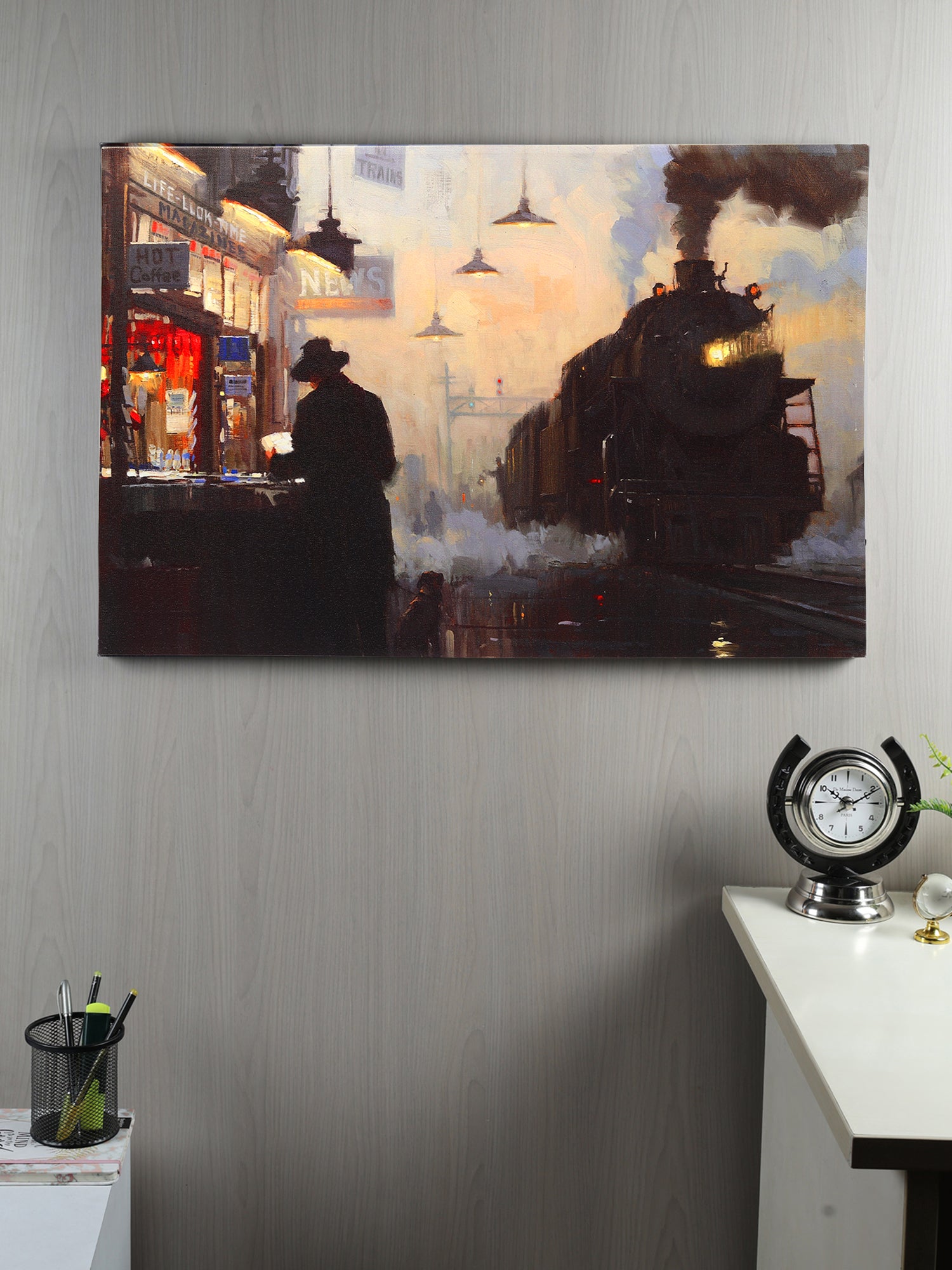 The Last Departure LED Wall Art