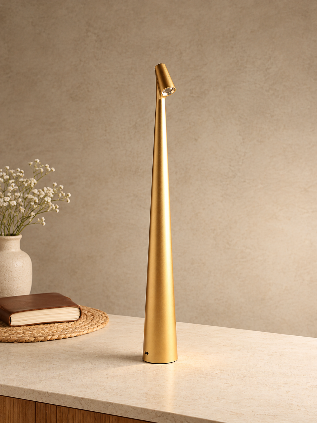 Baron Gold Touch Lamp