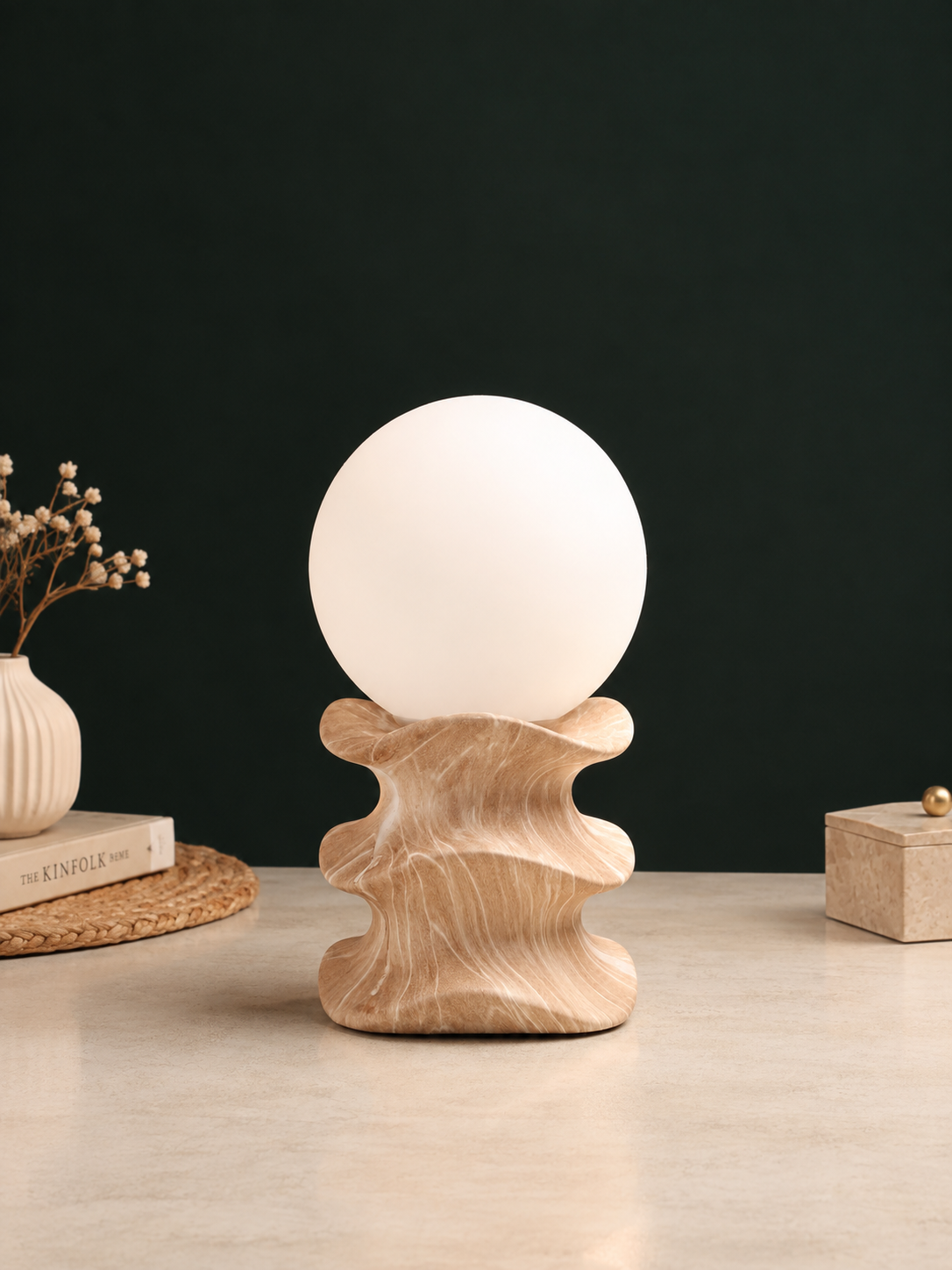 Stack Forme Pink Table Lamp