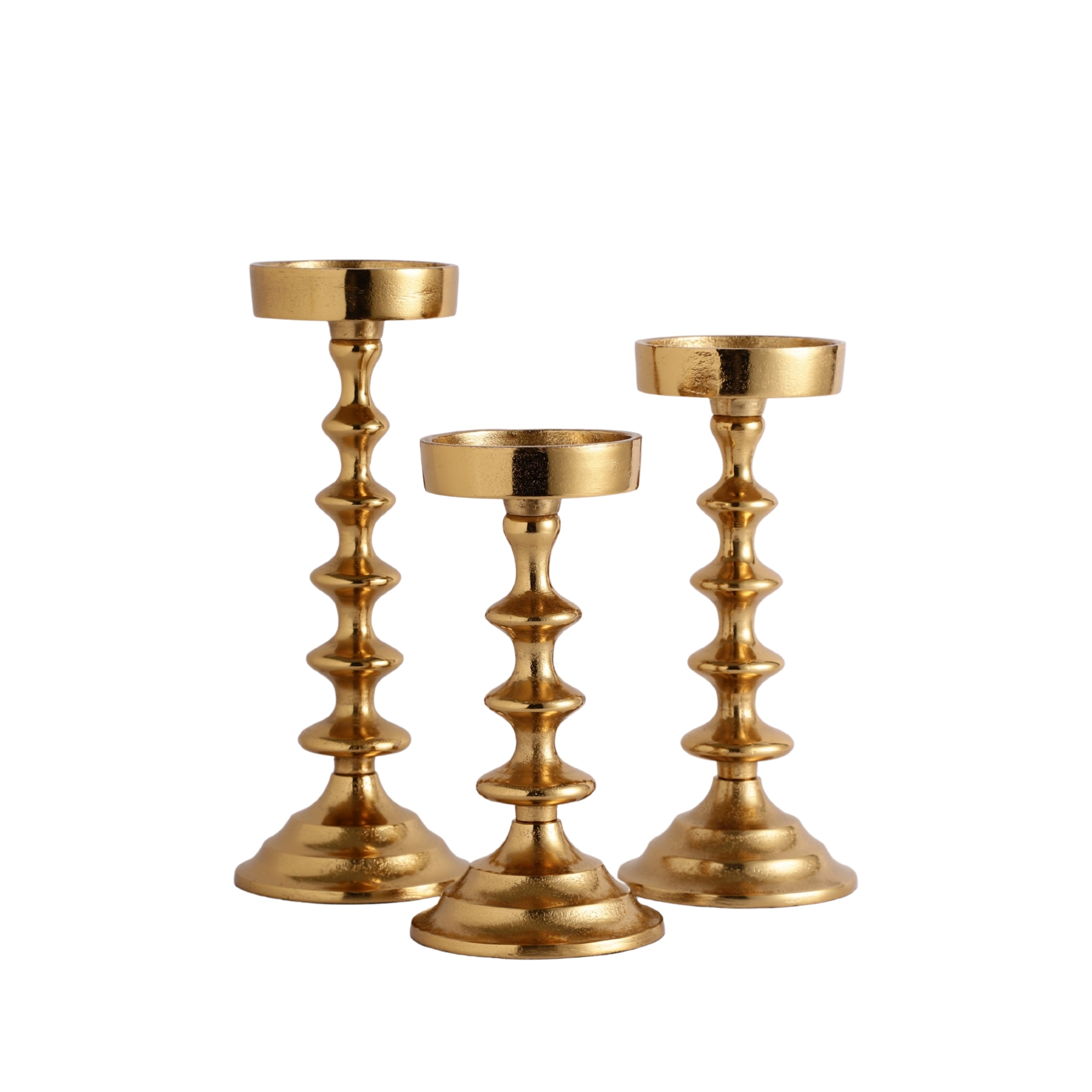 Ebon Whisper Candle holders set of 3