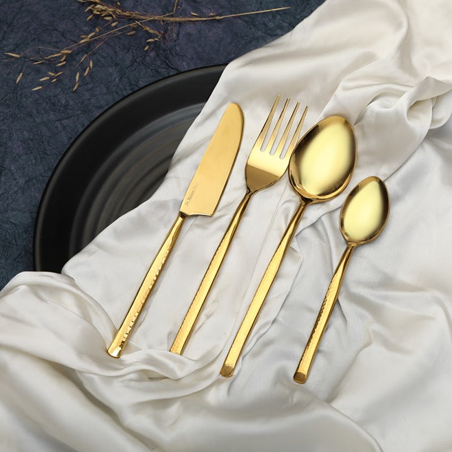 Cutlery , Stainless Steel Cutlery Set, Gold Cutlery Set,Tableware,Kitchen Essentials,Premium Cutlery