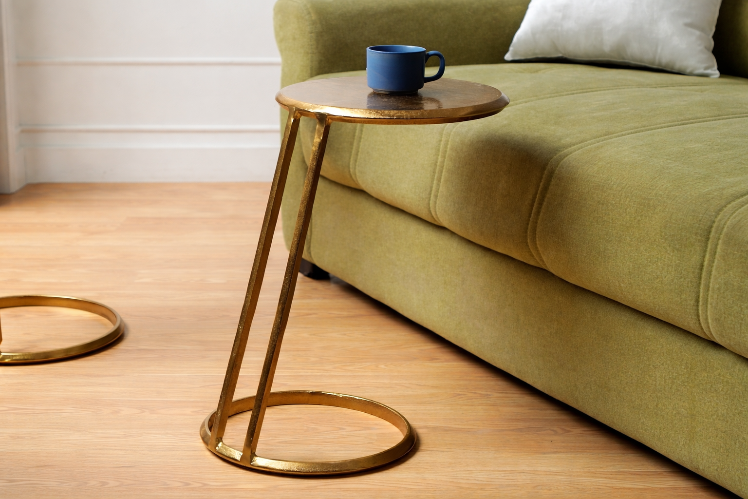 Slanted Nesting Large Side Tables