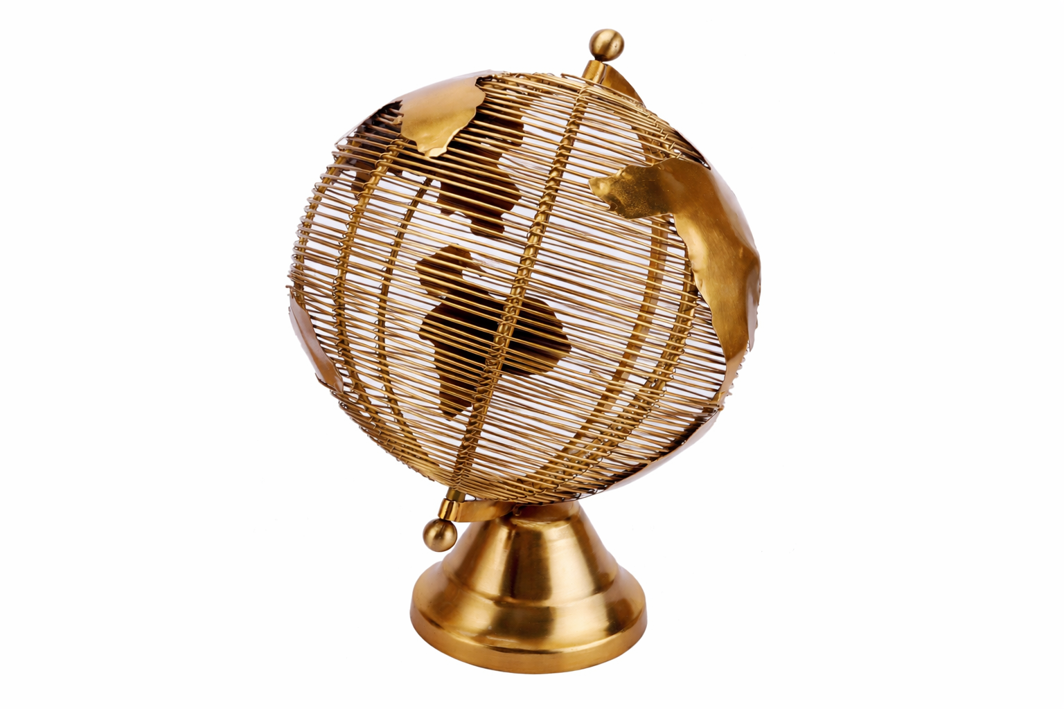 Solidarity Large gold  Globes.