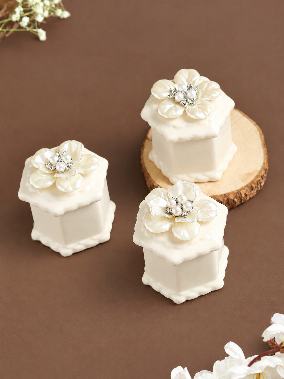 Florabelle Porcelain Box Set