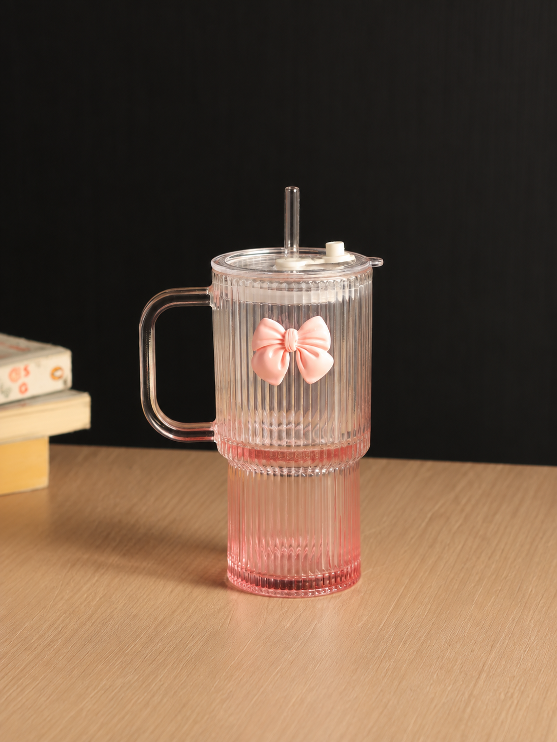 Ribbonette Glass Tumbler