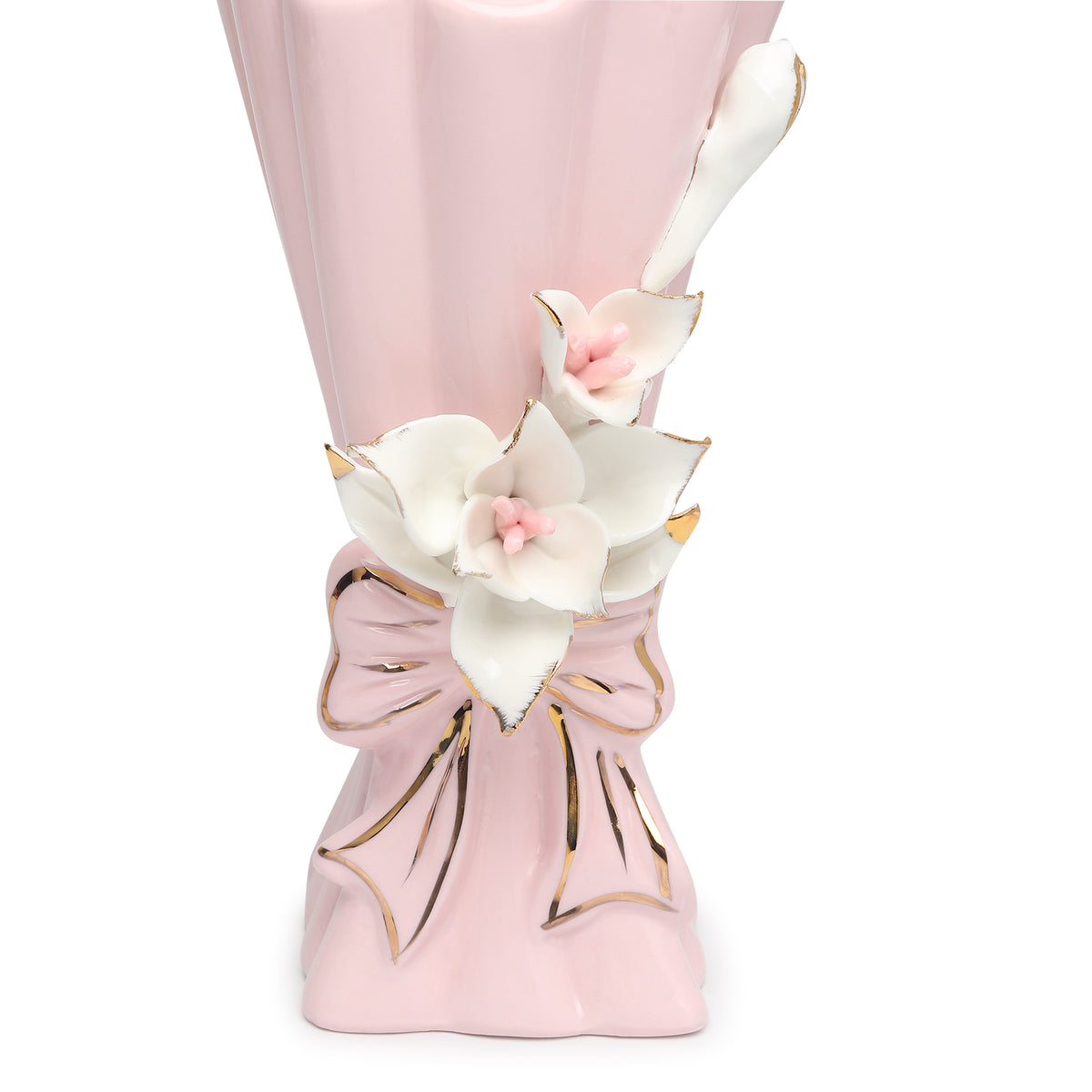 Isolde Fleur Big Pink Porcelain Vase