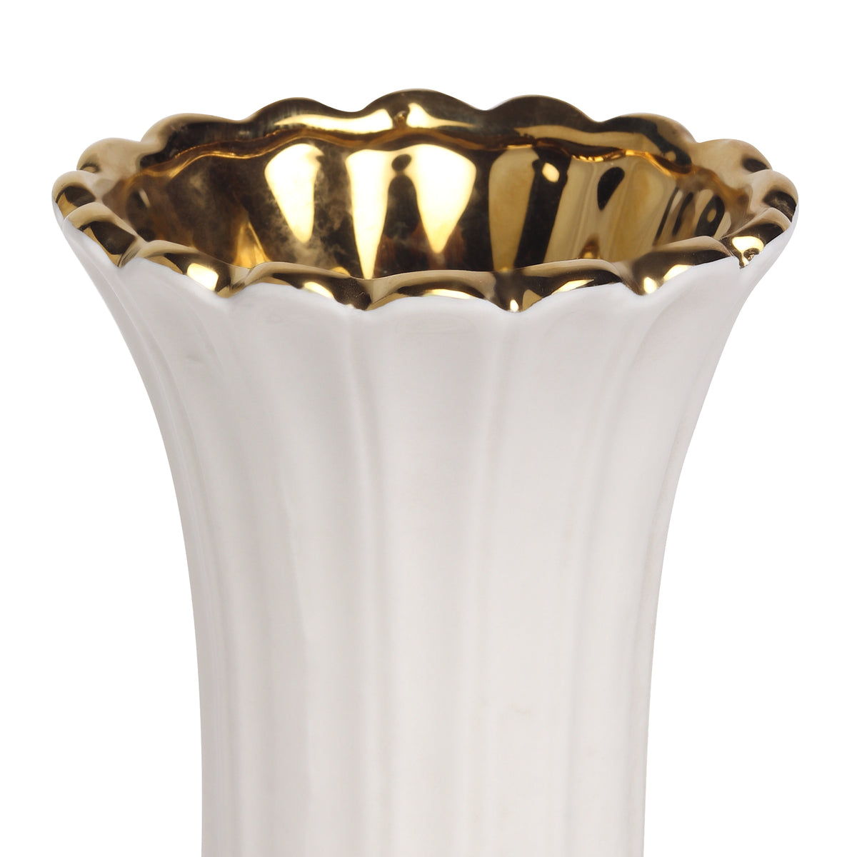 Garnet Porcelain Vase