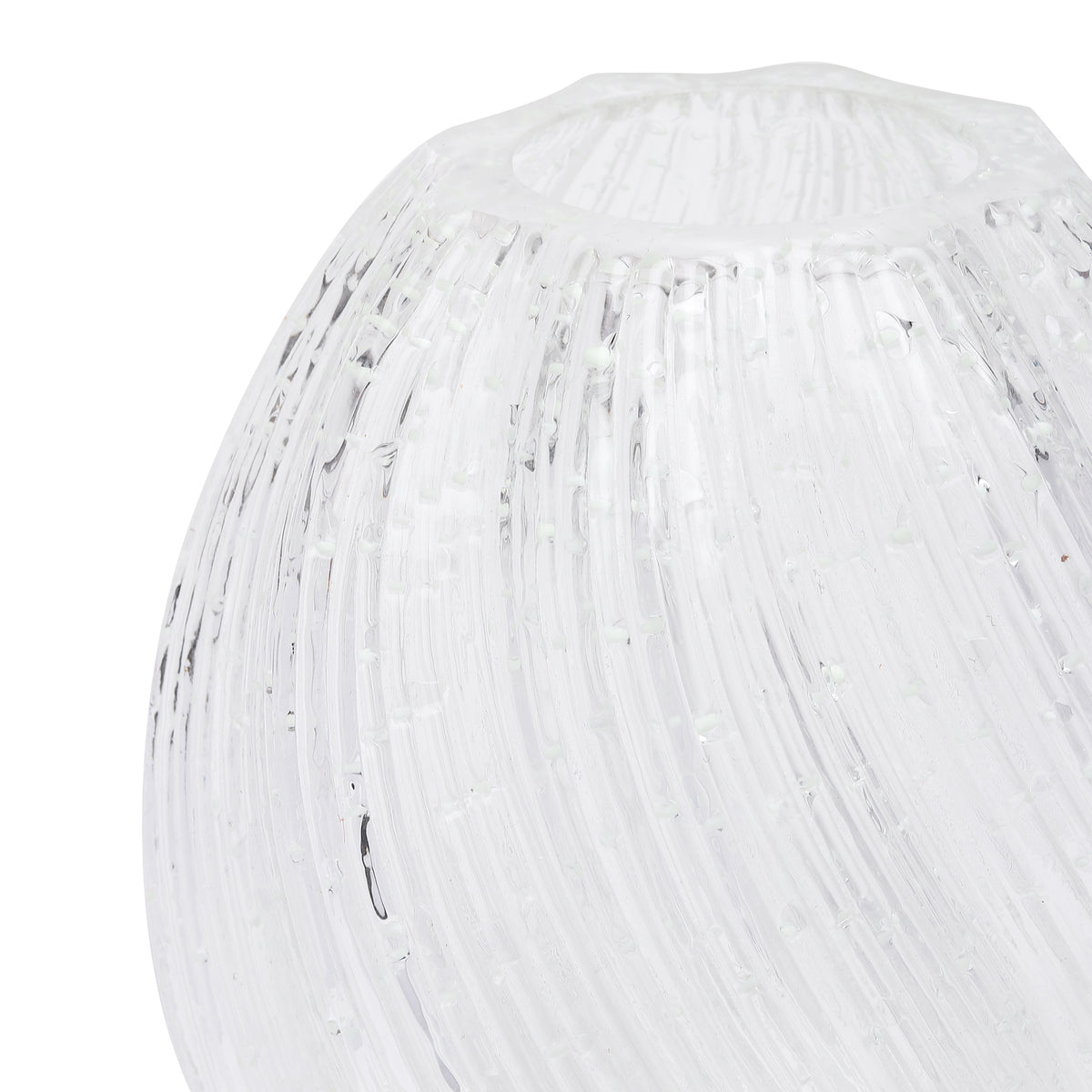 Lunara Night Glow Crystal Vase